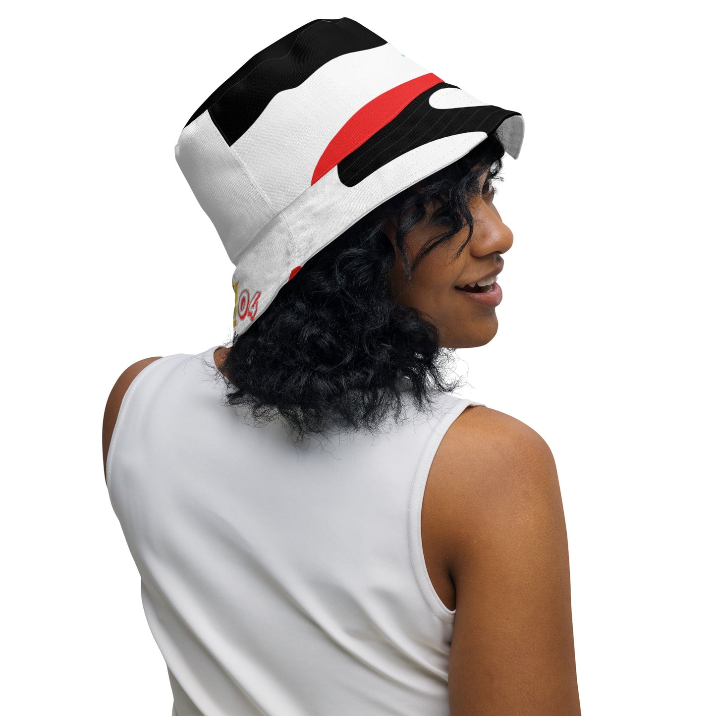 1804 memoire - Reversible bucket hat - DJENEZIS ARTWEAR