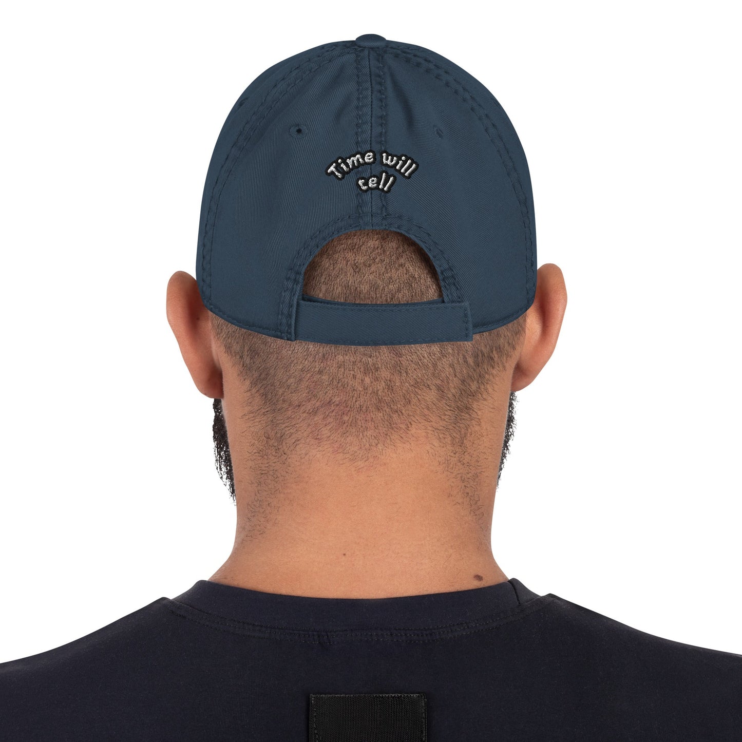 4 Reel or 4 Sho - Distressed Dad Hat - DJENEZIS ARTWEAR