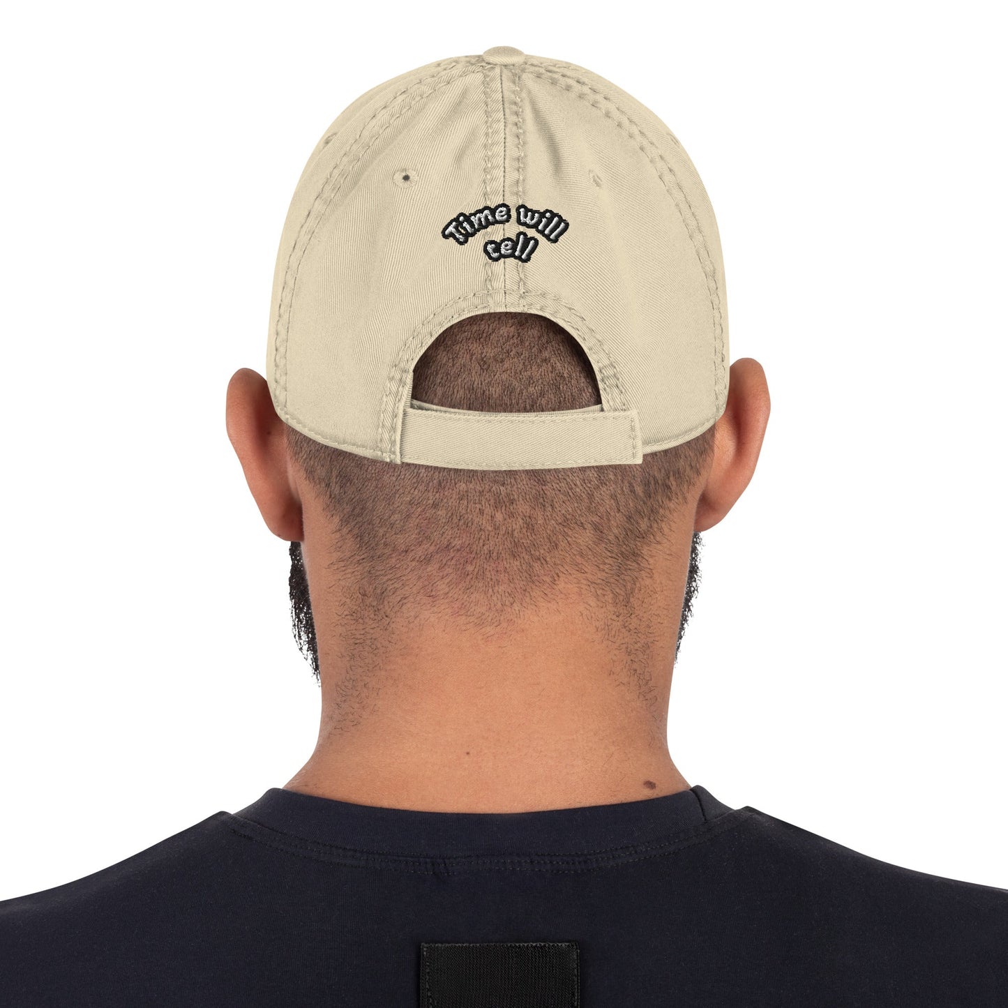 4 Reel or 4 Sho - Distressed Dad Hat - DJENEZIS ARTWEAR