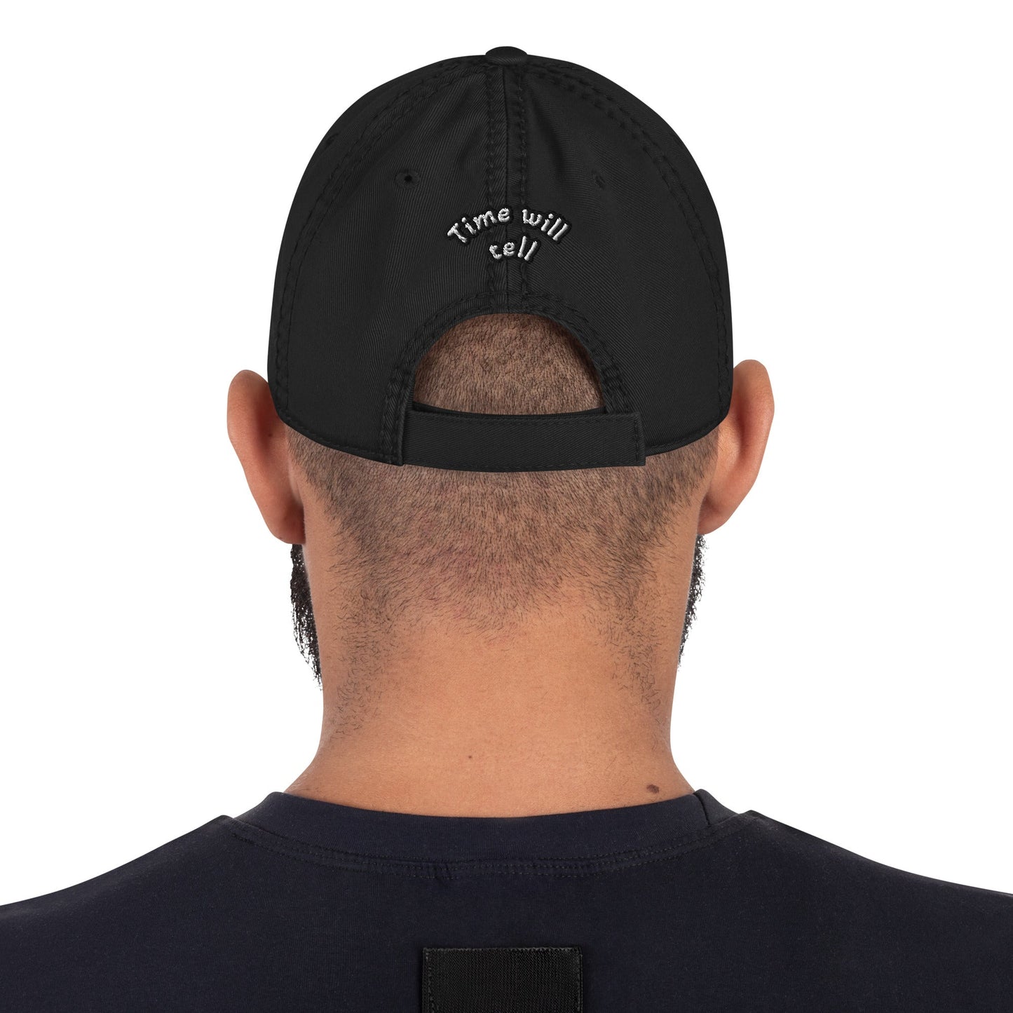 4 Reel or 4 Sho - Distressed Dad Hat - DJENEZIS ARTWEAR