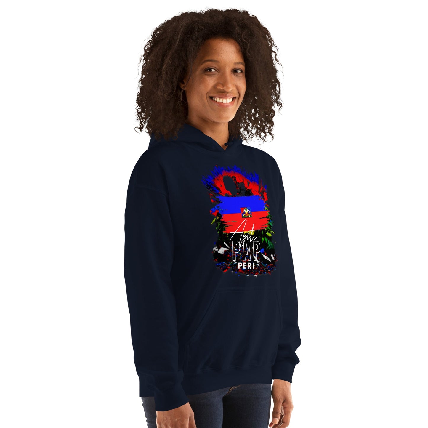 Ayiti Pap Peri Unisex Hoodie - DJENEZIS ARTWEAR