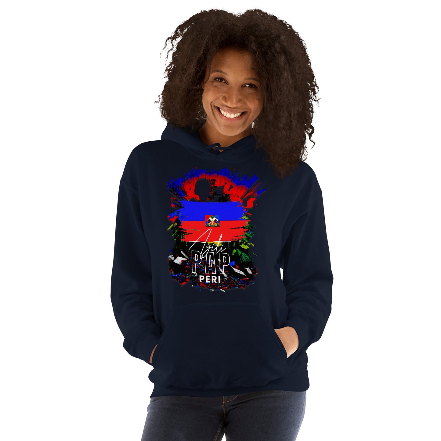 Ayiti Pap Peri Unisex Hoodie - DJENEZIS ARTWEAR