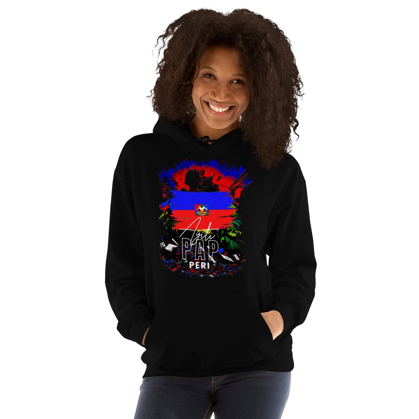 Ayiti Pap Peri Unisex Hoodie - DJENEZIS ARTWEAR
