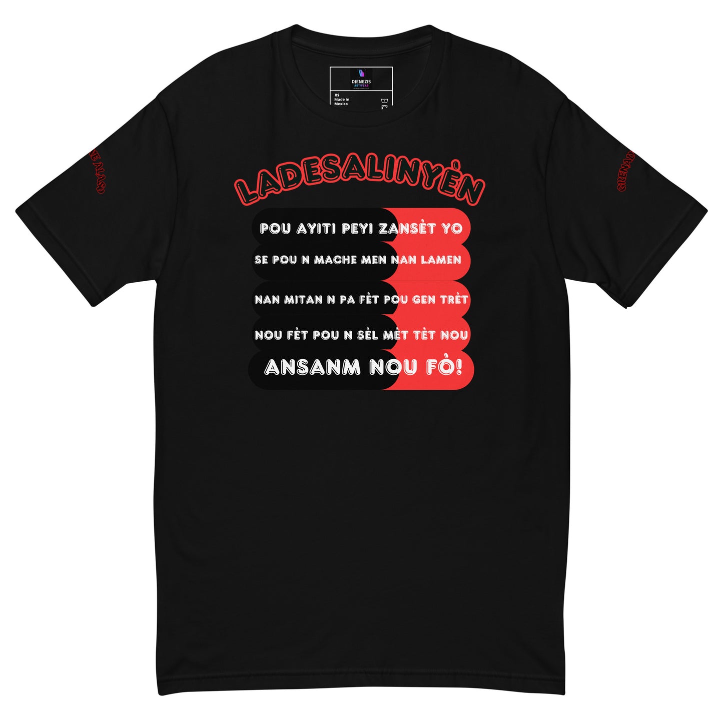 Desalinyèn - Short Sleeve T-shirt