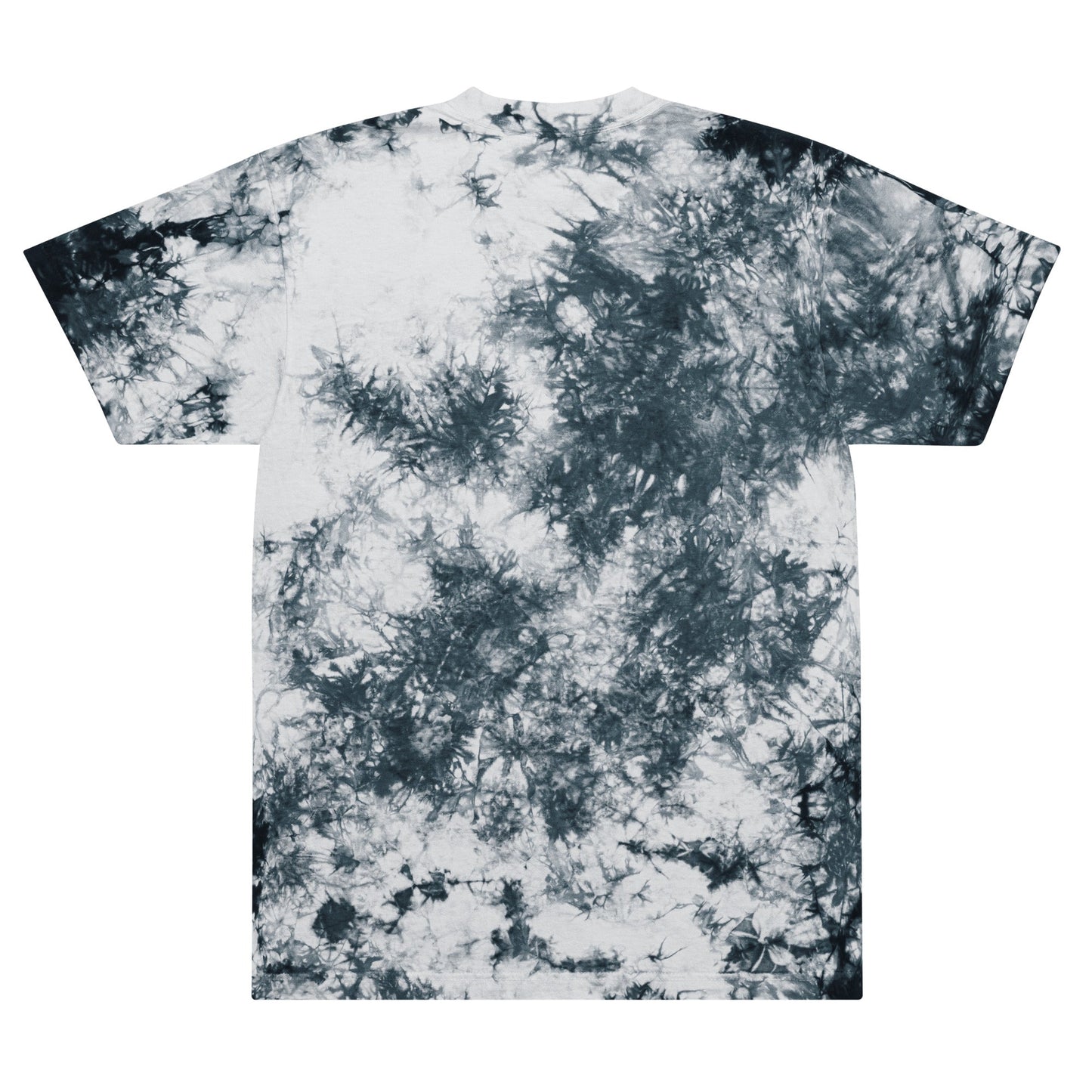 Oversized tie-dye embroidered tee- Big Hug - DJENEZIS ARTWEAR