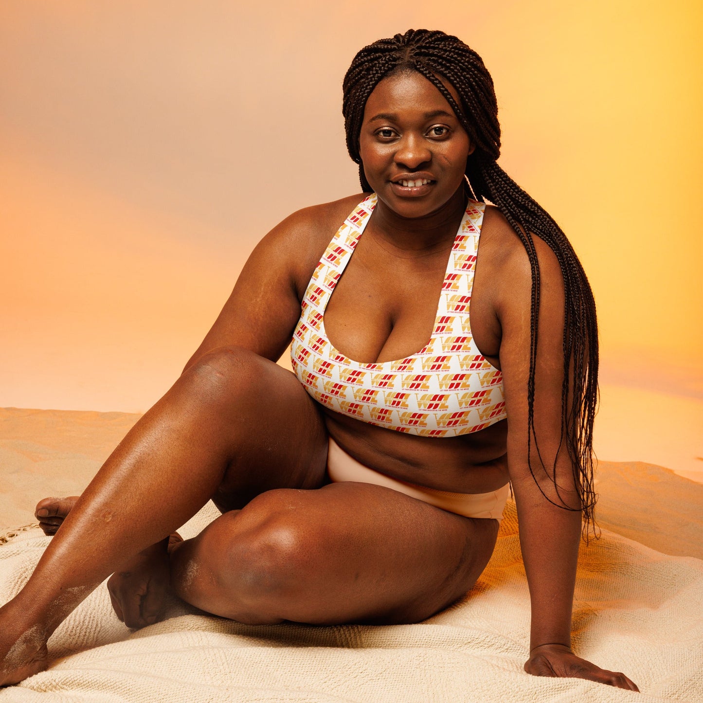 WHIZ - Longline sports bra - DJENEZIS ARTWEAR