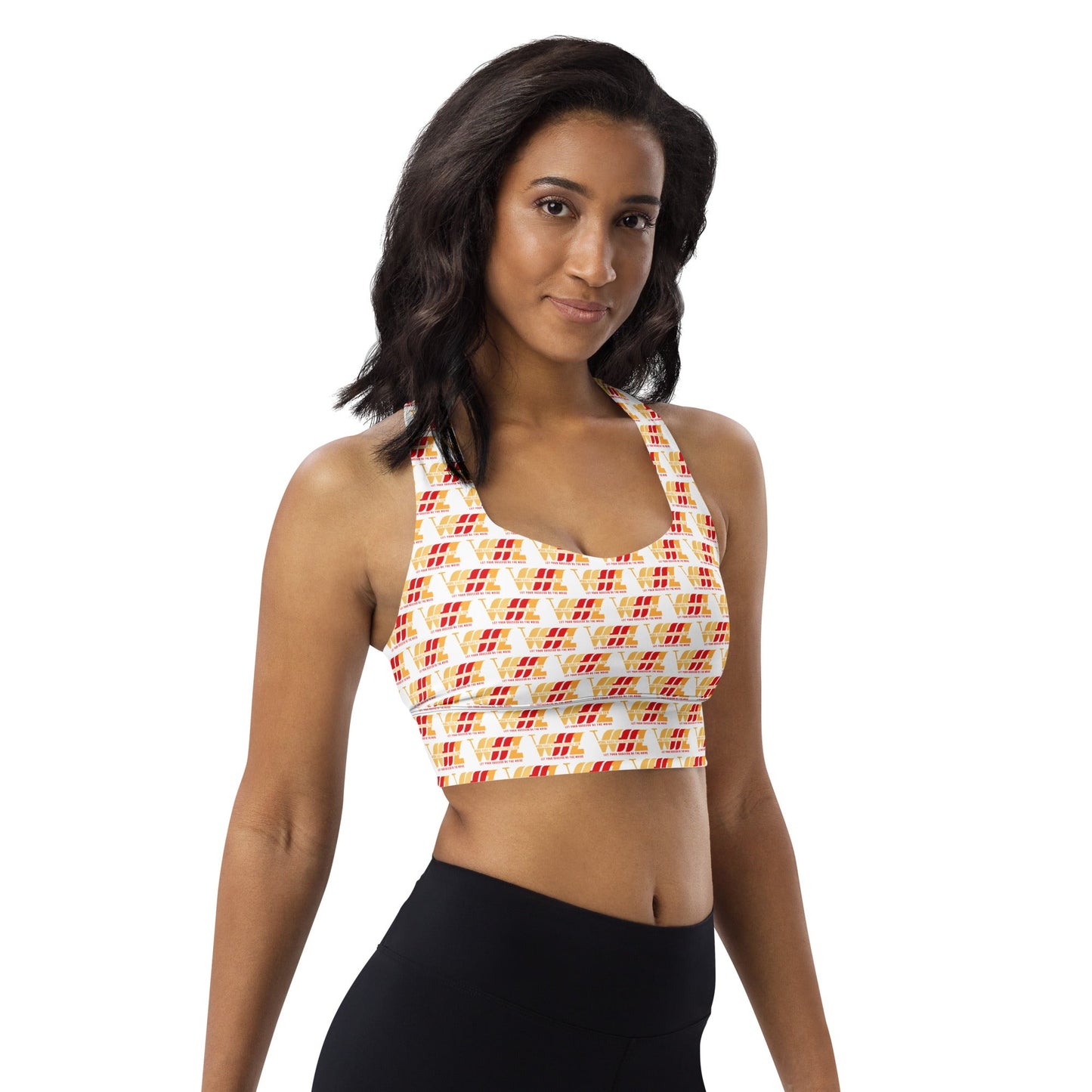 WHIZ - Longline sports bra - DJENEZIS ARTWEAR