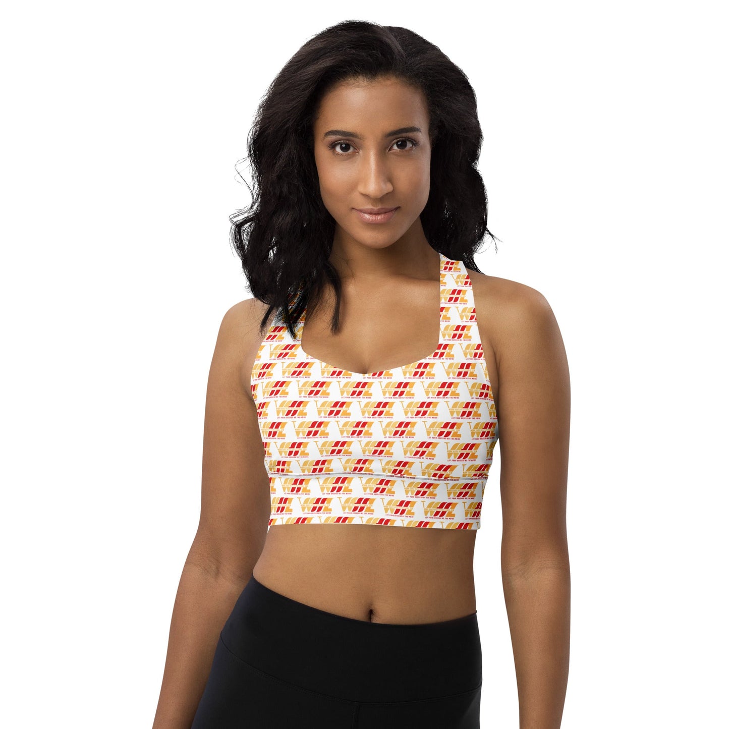 WHIZ - Longline sports bra - DJENEZIS ARTWEAR