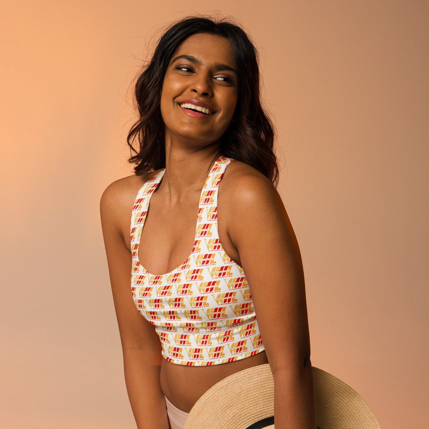 WHIZ - Longline sports bra - DJENEZIS ARTWEAR