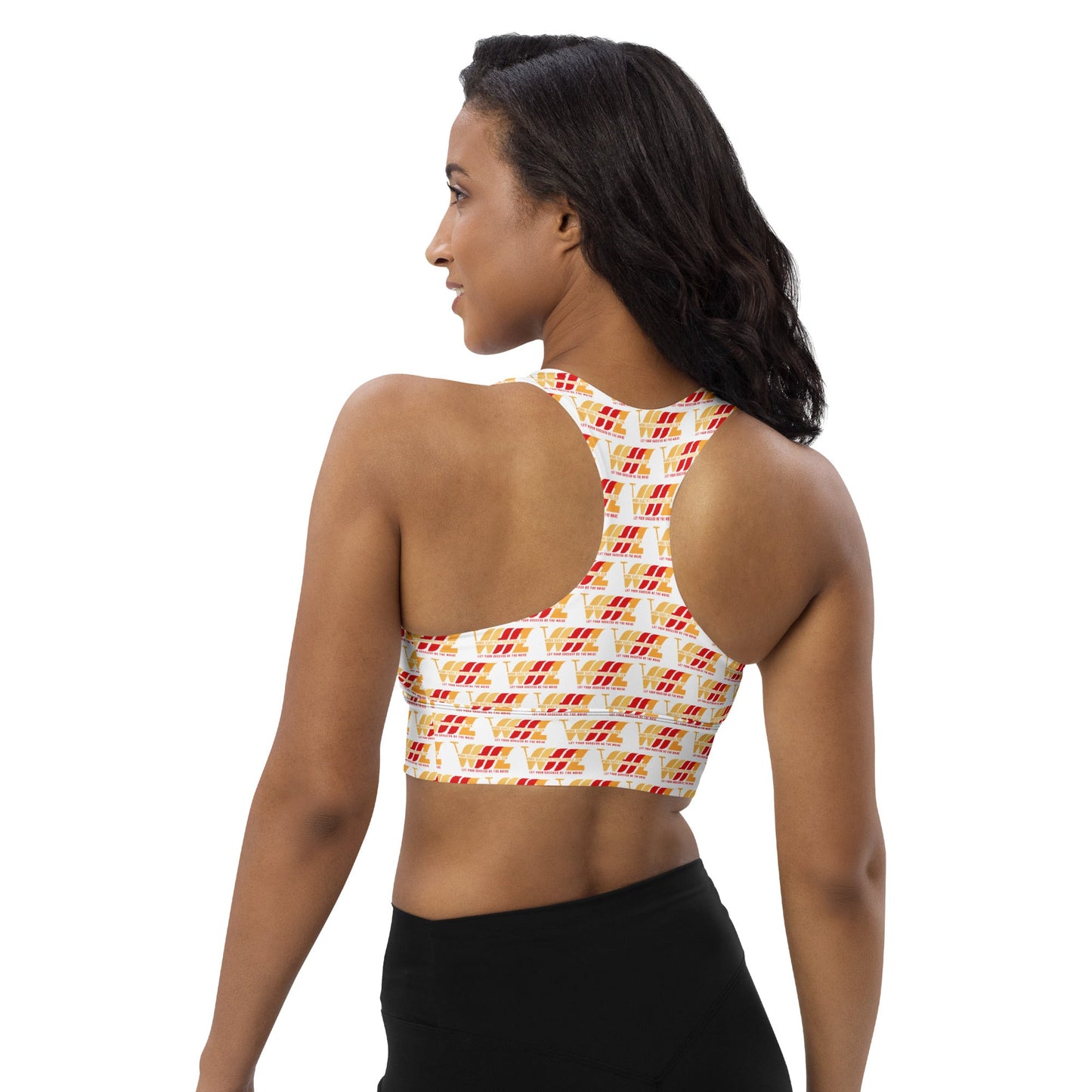 WHIZ - Longline sports bra - DJENEZIS ARTWEAR