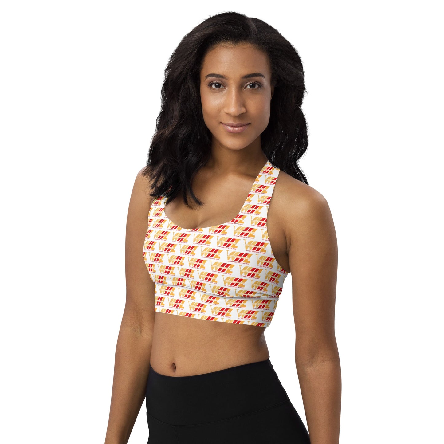 WHIZ - Longline sports bra - DJENEZIS ARTWEAR