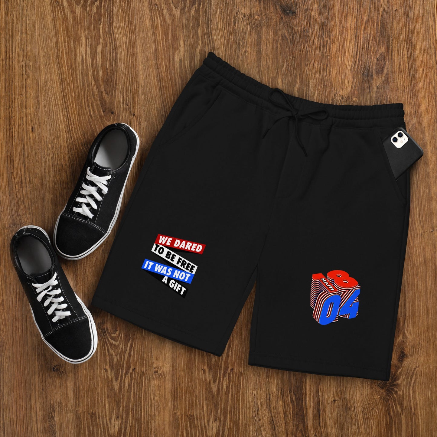 1804 Men's fleece shorts - DJENEZIS ARTWEAR