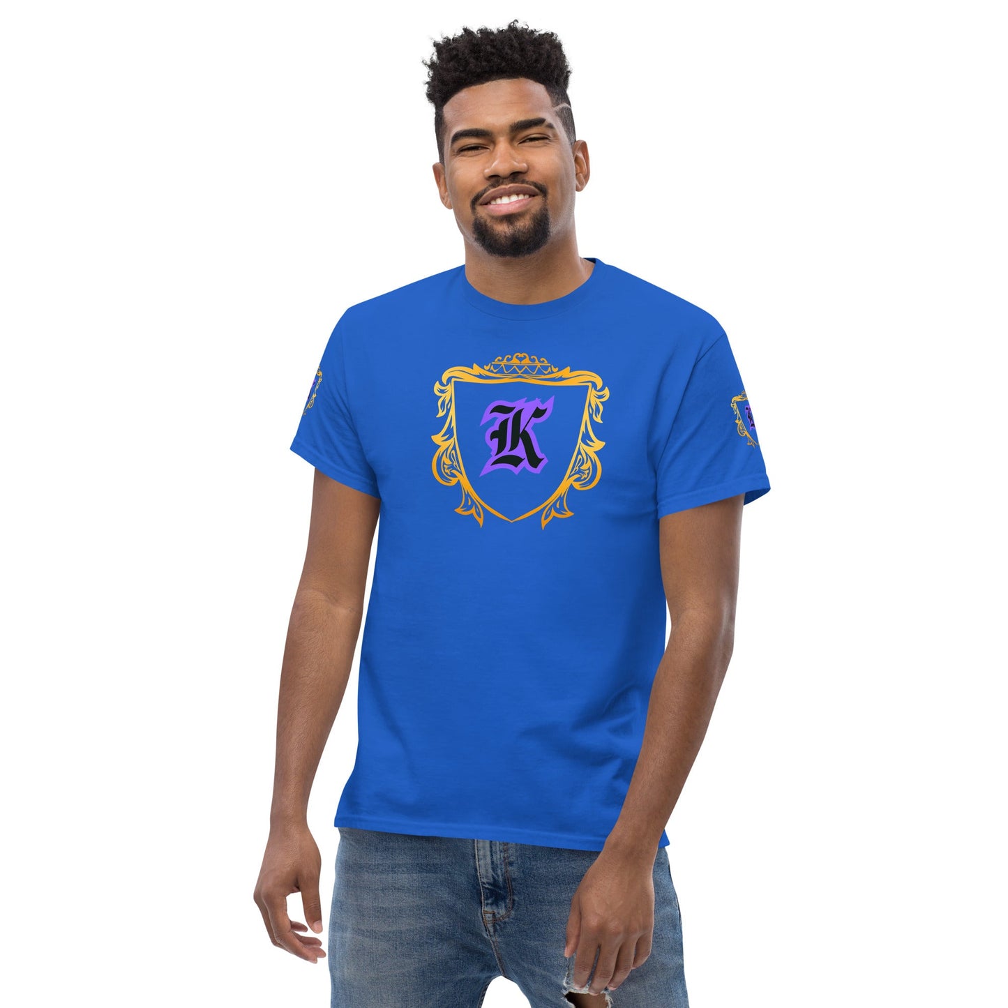 B.L.A.C.K KING - Men's classic tee - DJENEZIS ARTWEAR