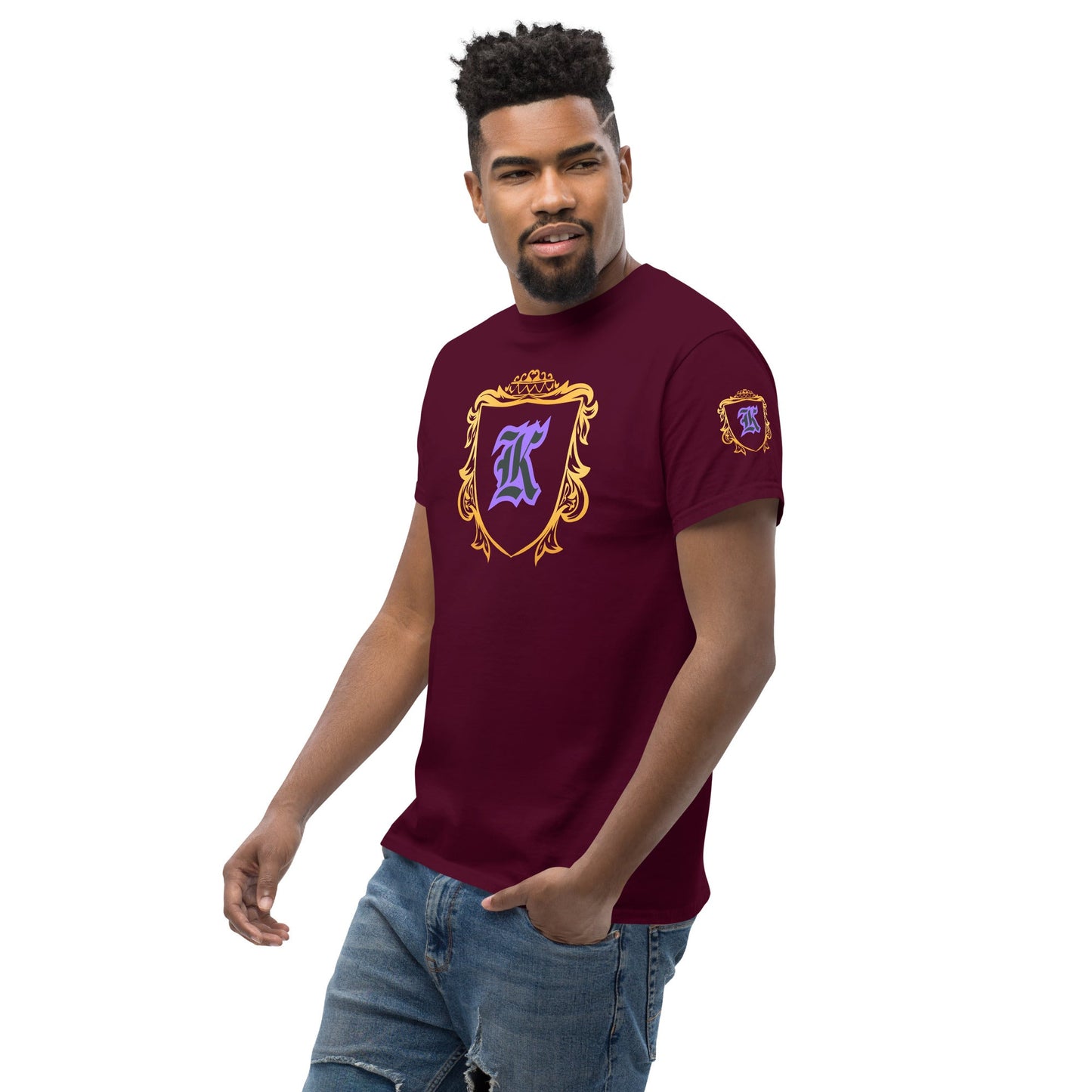 B.L.A.C.K KING - Men's classic tee - DJENEZIS ARTWEAR