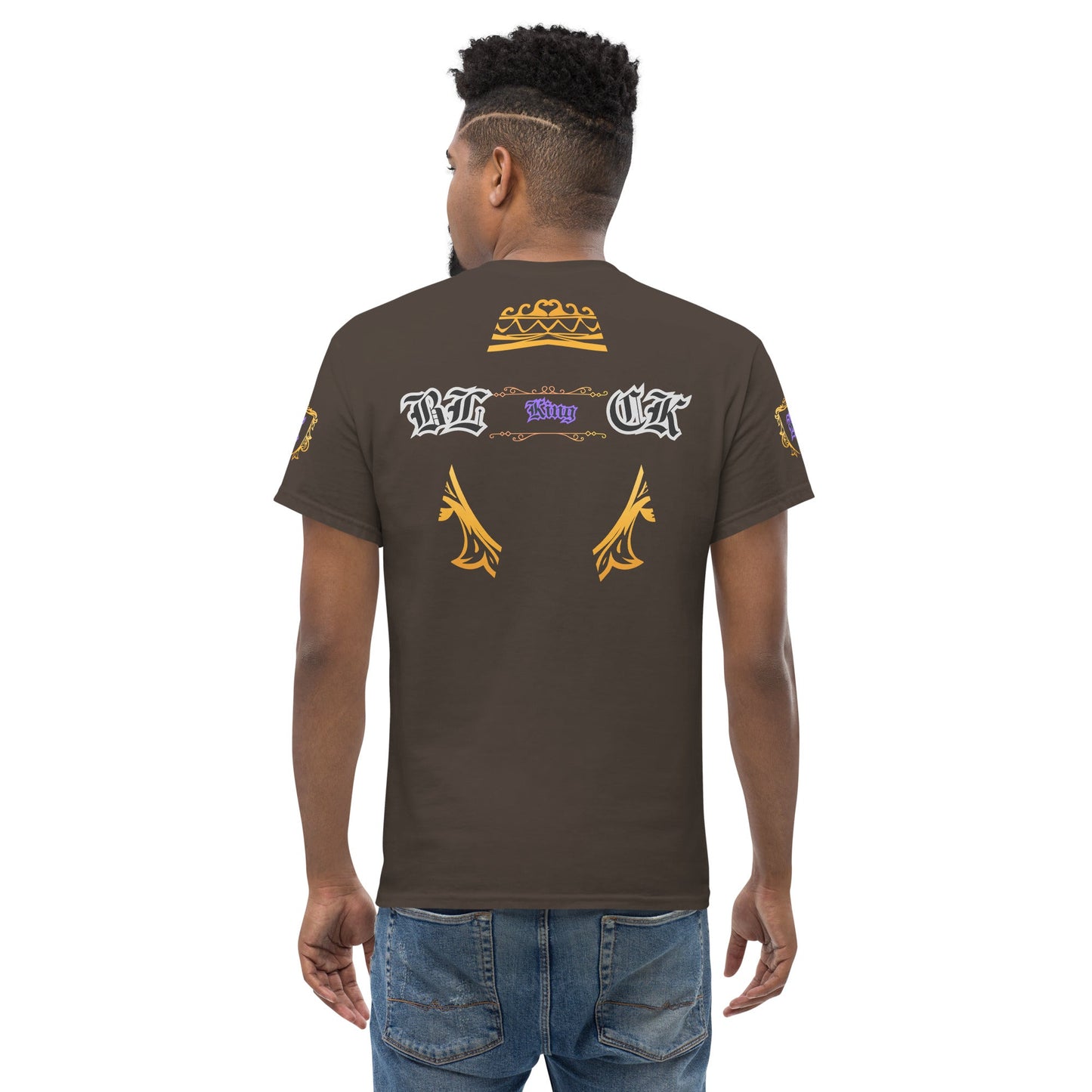 B.L.A.C.K KING - Men's classic tee - DJENEZIS ARTWEAR