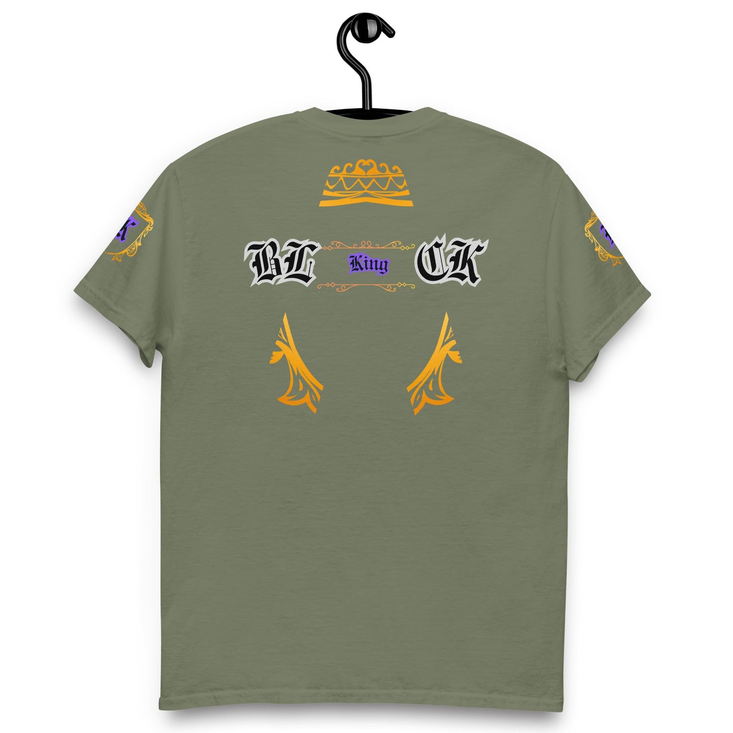 B.L.A.C.K KING - Men's classic tee - DJENEZIS ARTWEAR