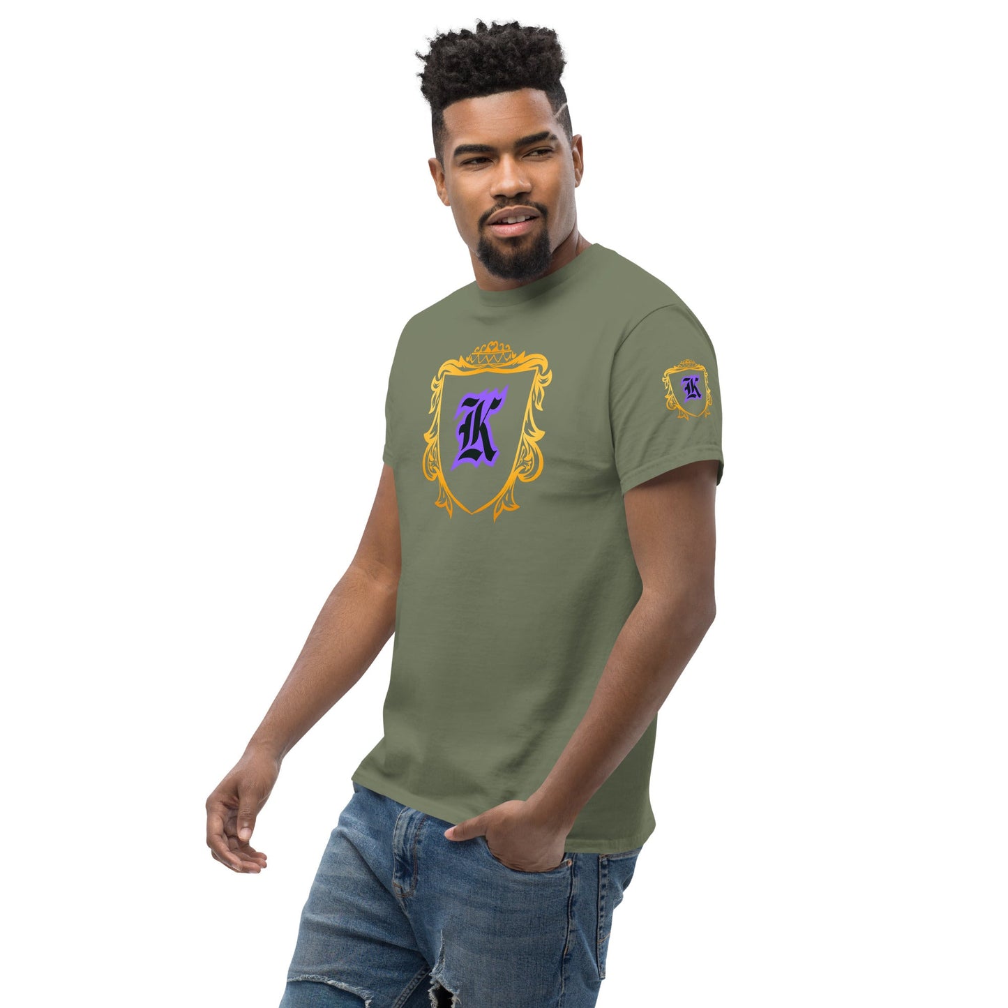 B.L.A.C.K KING - Men's classic tee - DJENEZIS ARTWEAR