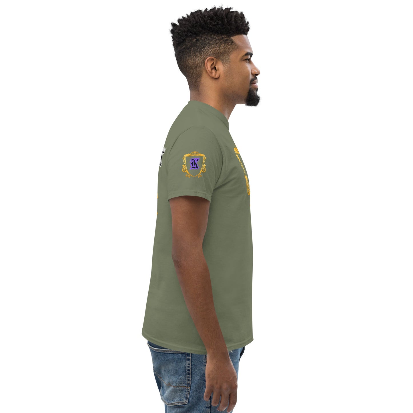 B.L.A.C.K KING - Men's classic tee - DJENEZIS ARTWEAR