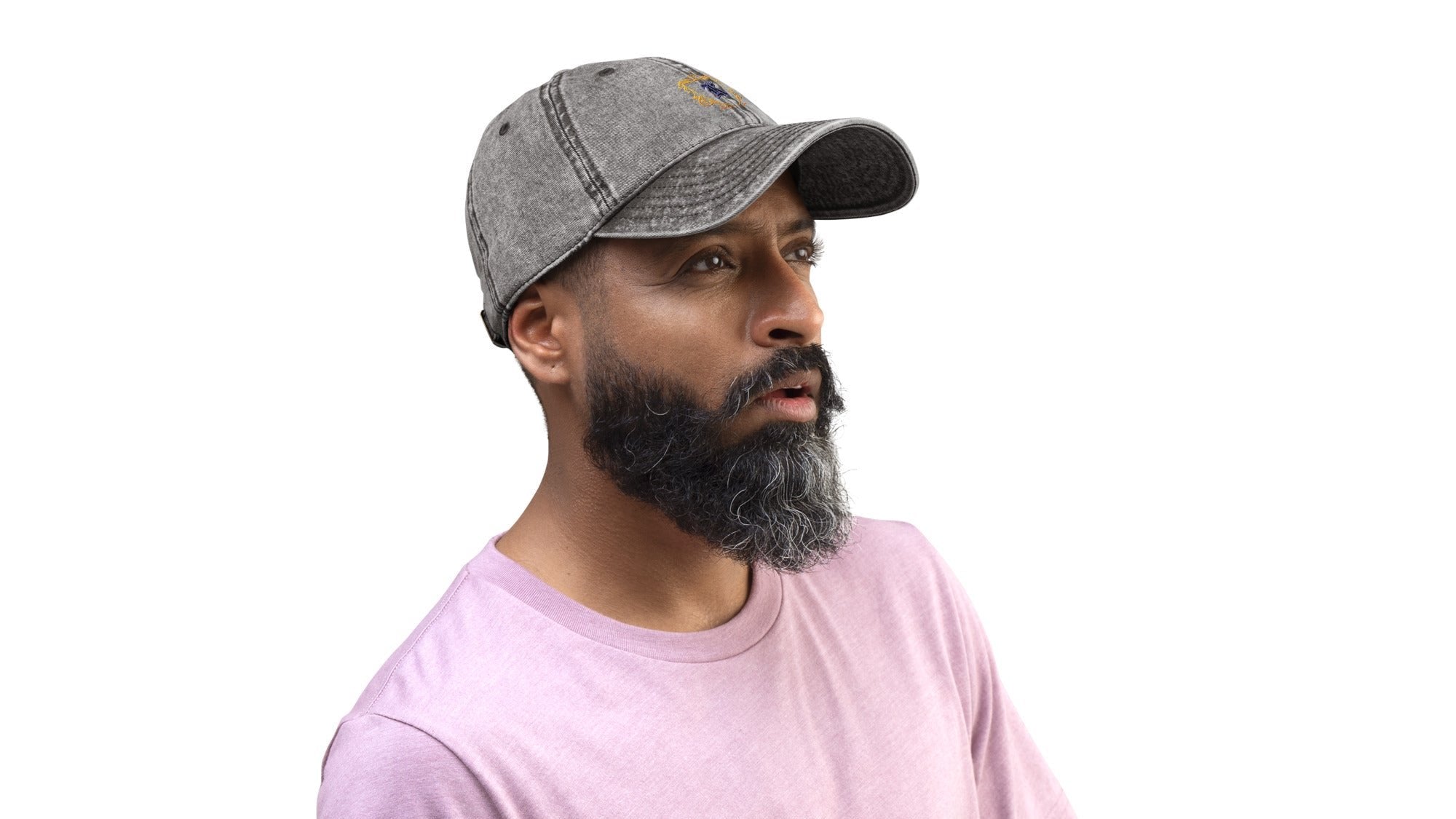 B.L.A.C.K KING - Vintage Cotton Twill Cap - DJENEZIS ARTWEAR