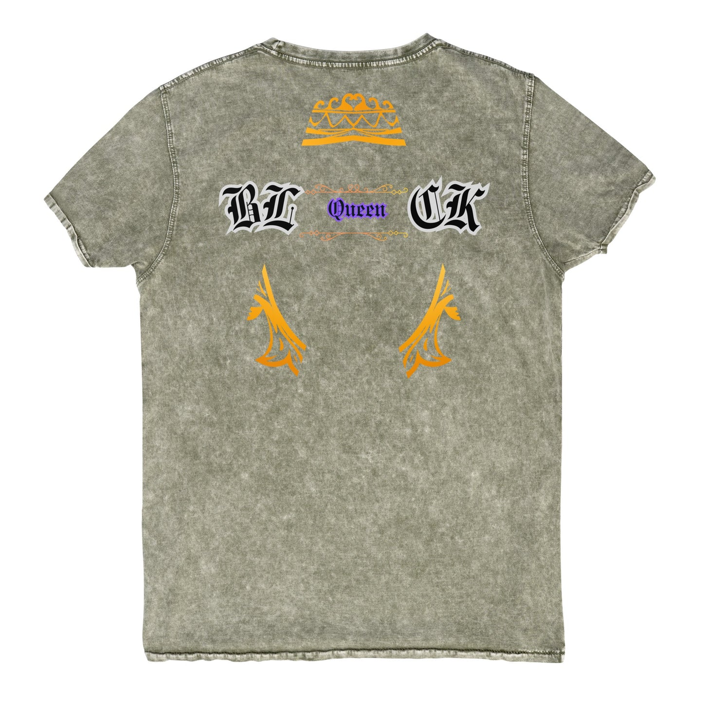 B.L.A.C.K QUEEN - Denim T-Shirt - DJENEZIS ARTWEAR