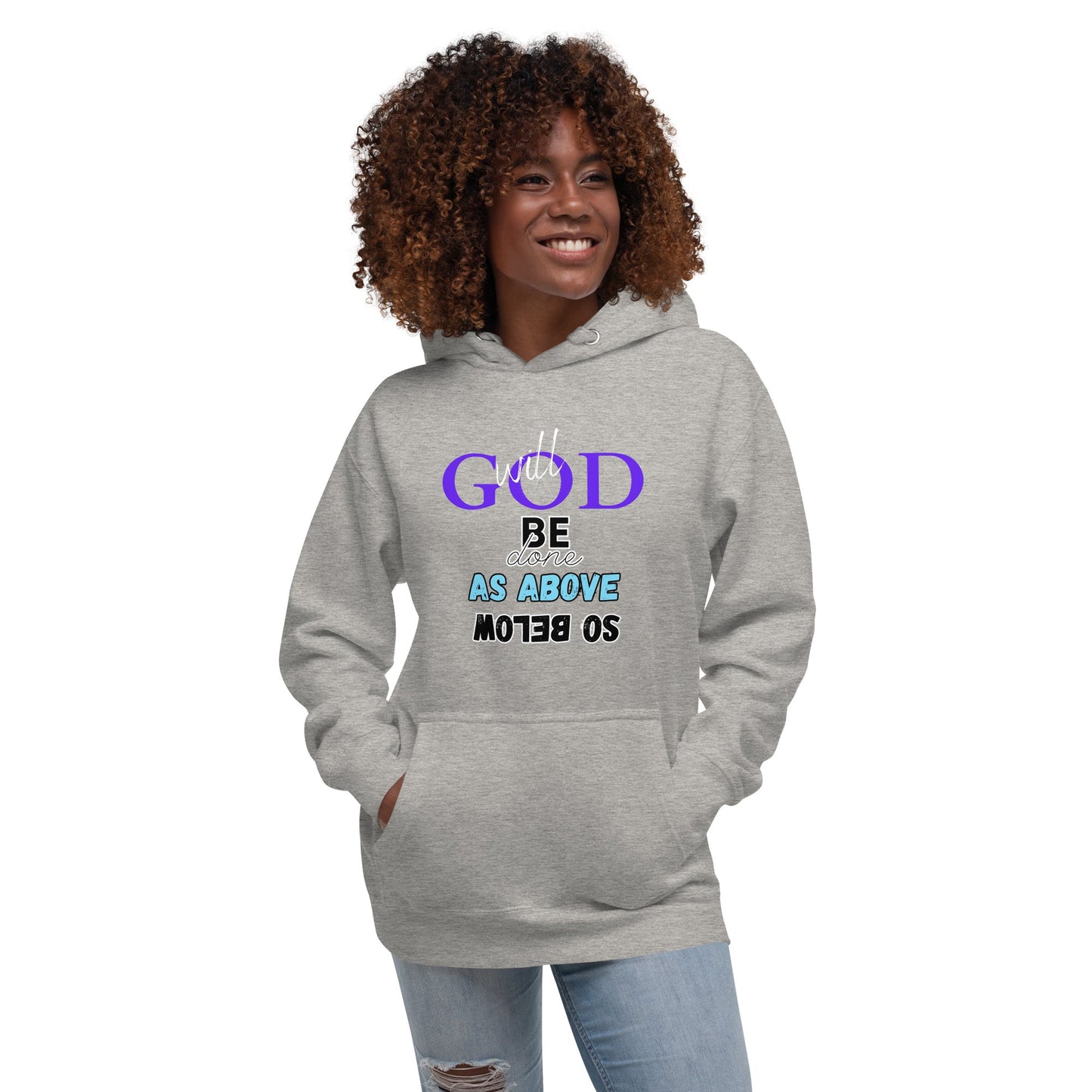 God will be done - Unisex Hoodie - DJENEZIS ARTWEAR