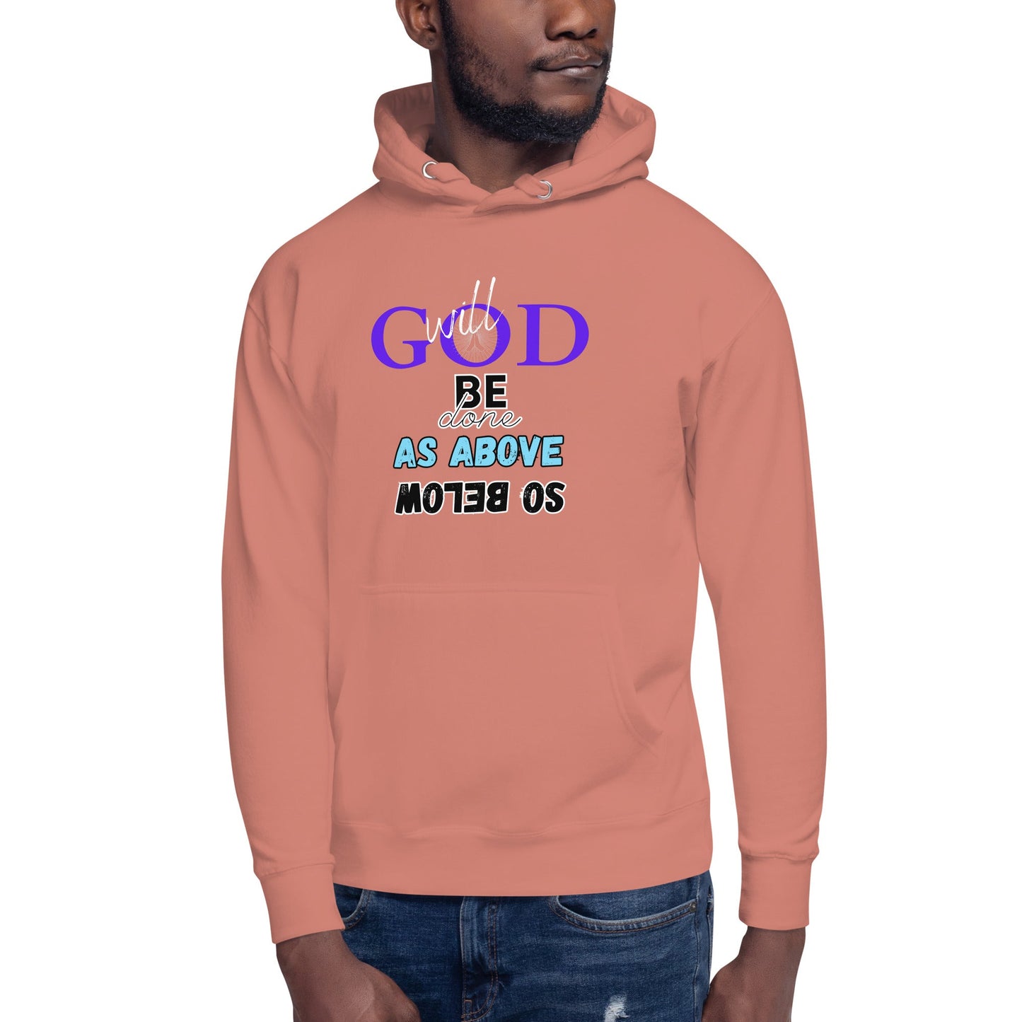 God will be done - Unisex Hoodie - DJENEZIS ARTWEAR