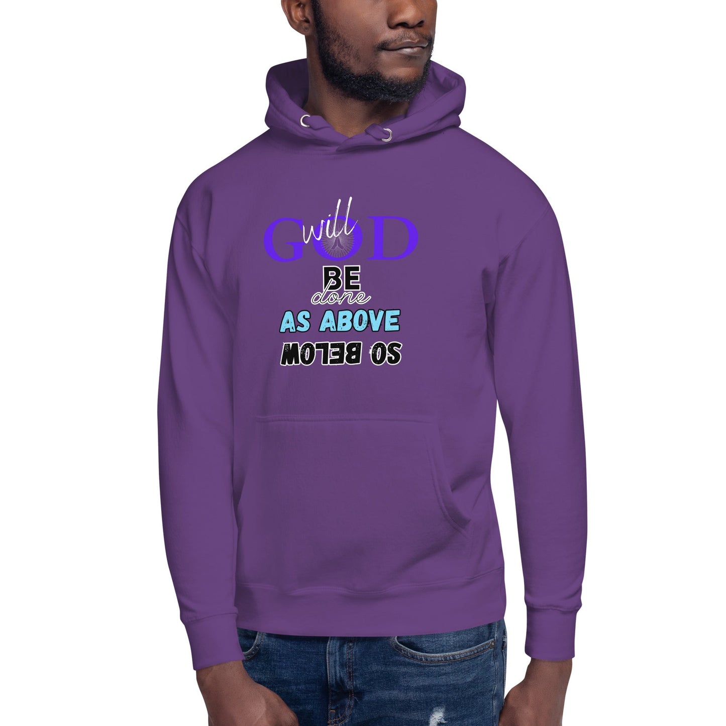 God will be done - Unisex Hoodie - DJENEZIS ARTWEAR