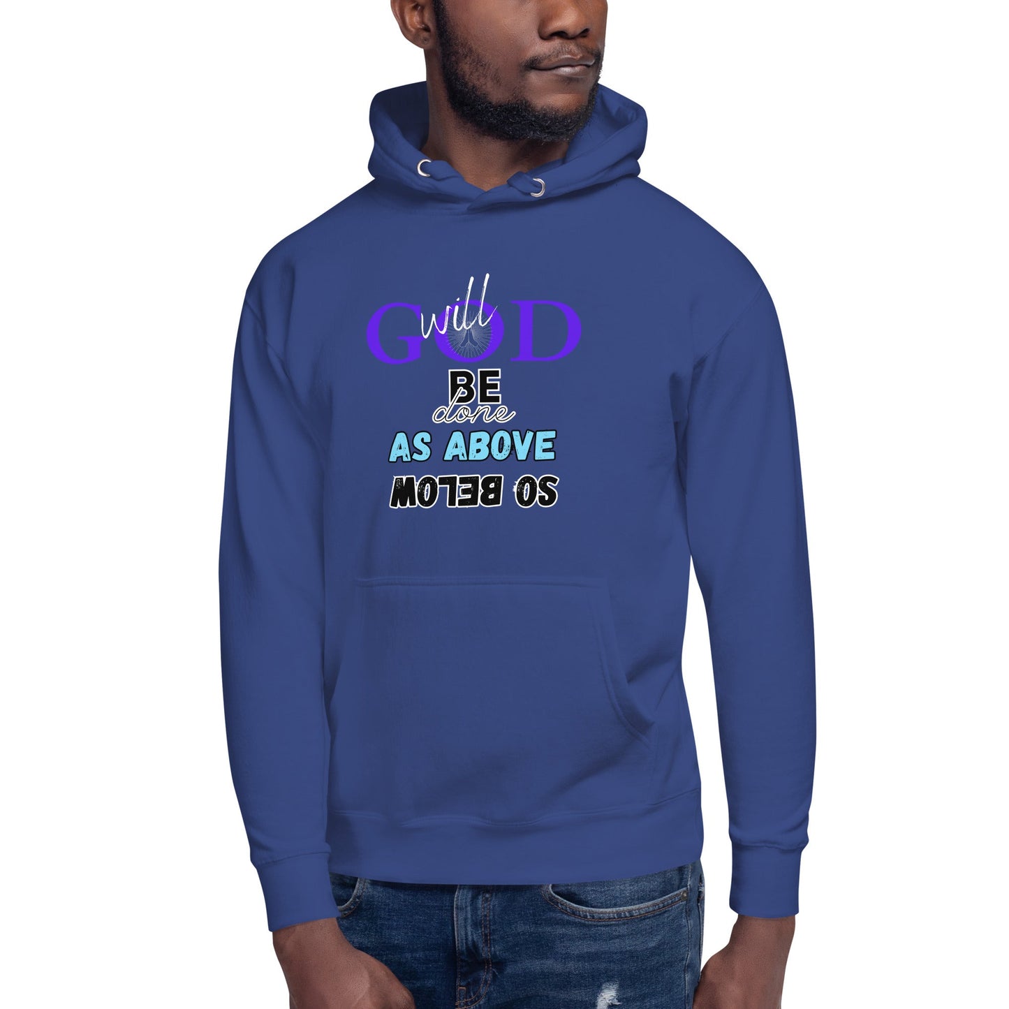 God will be done - Unisex Hoodie - DJENEZIS ARTWEAR