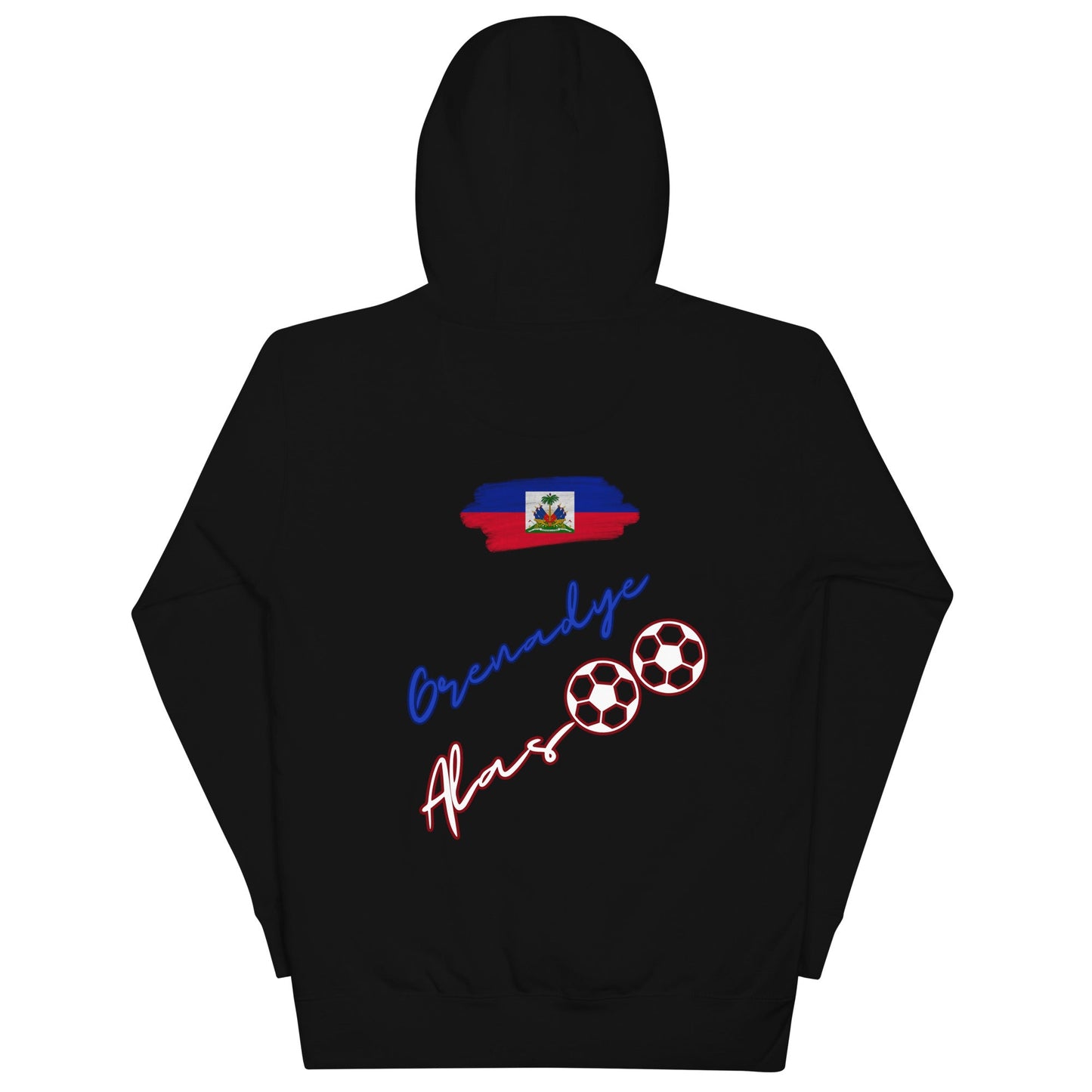 Hoodie-Nerilia Football Haiti - DJENEZIS ARTWEAR