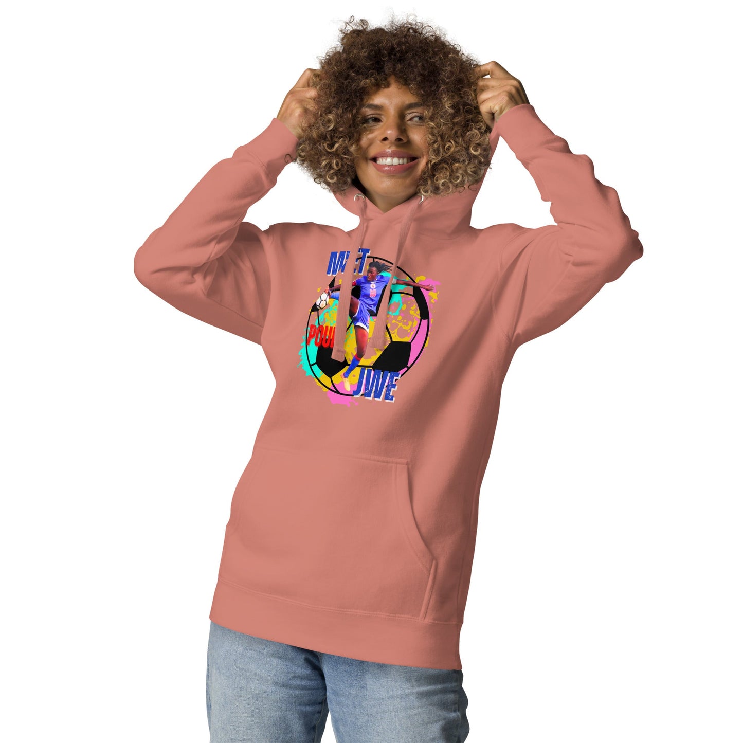 Hoodie-Nerilia Football Haiti - DJENEZIS ARTWEAR