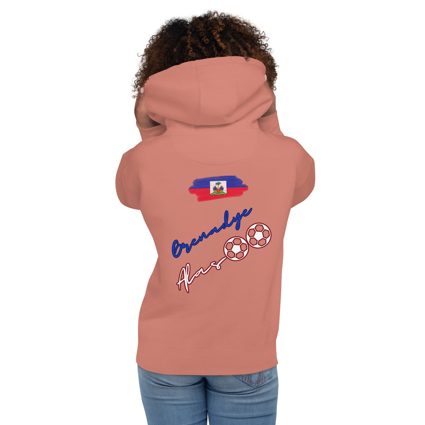 Hoodie-Nerilia Football Haiti - DJENEZIS ARTWEAR