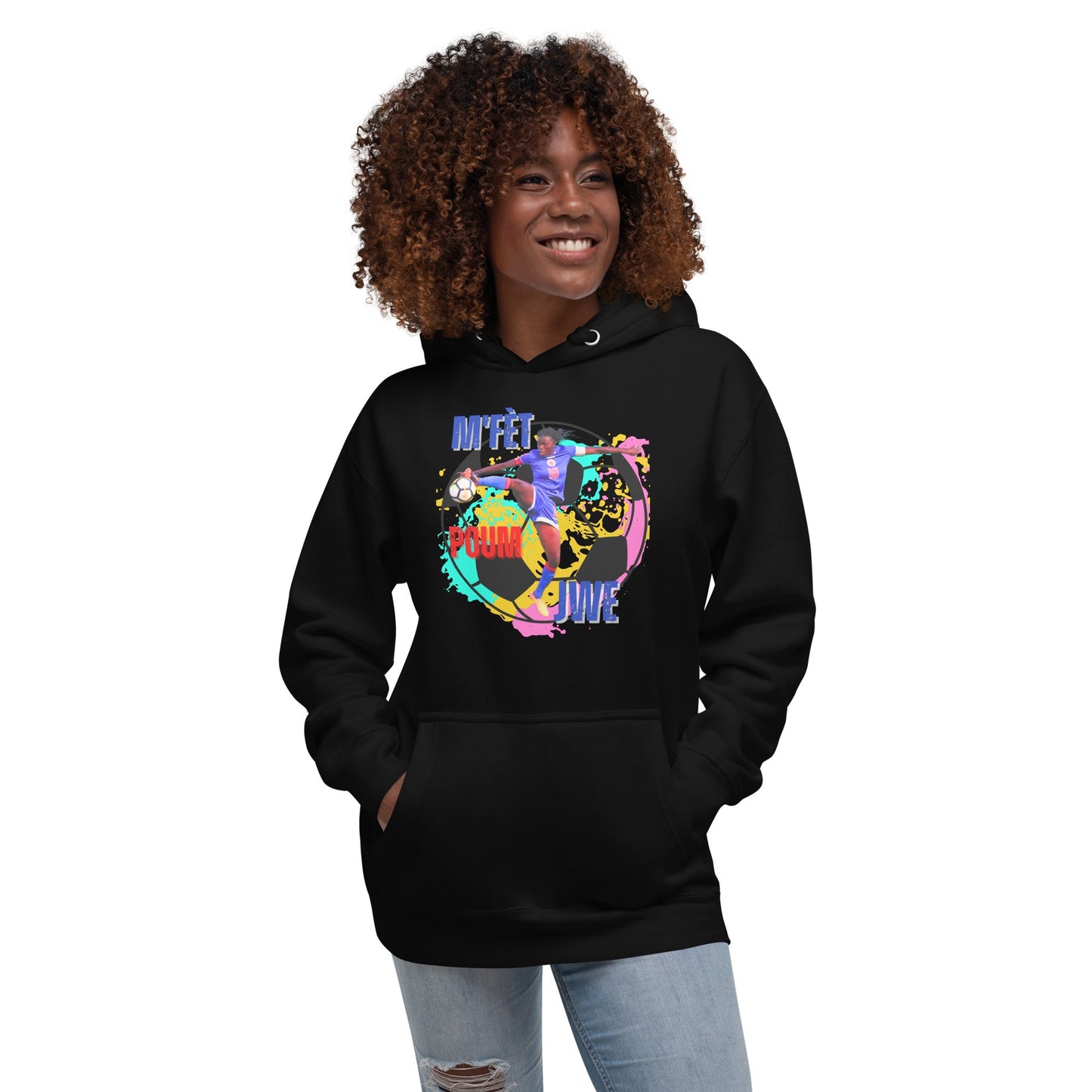 Hoodie-Nerilia Football Haiti - DJENEZIS ARTWEAR