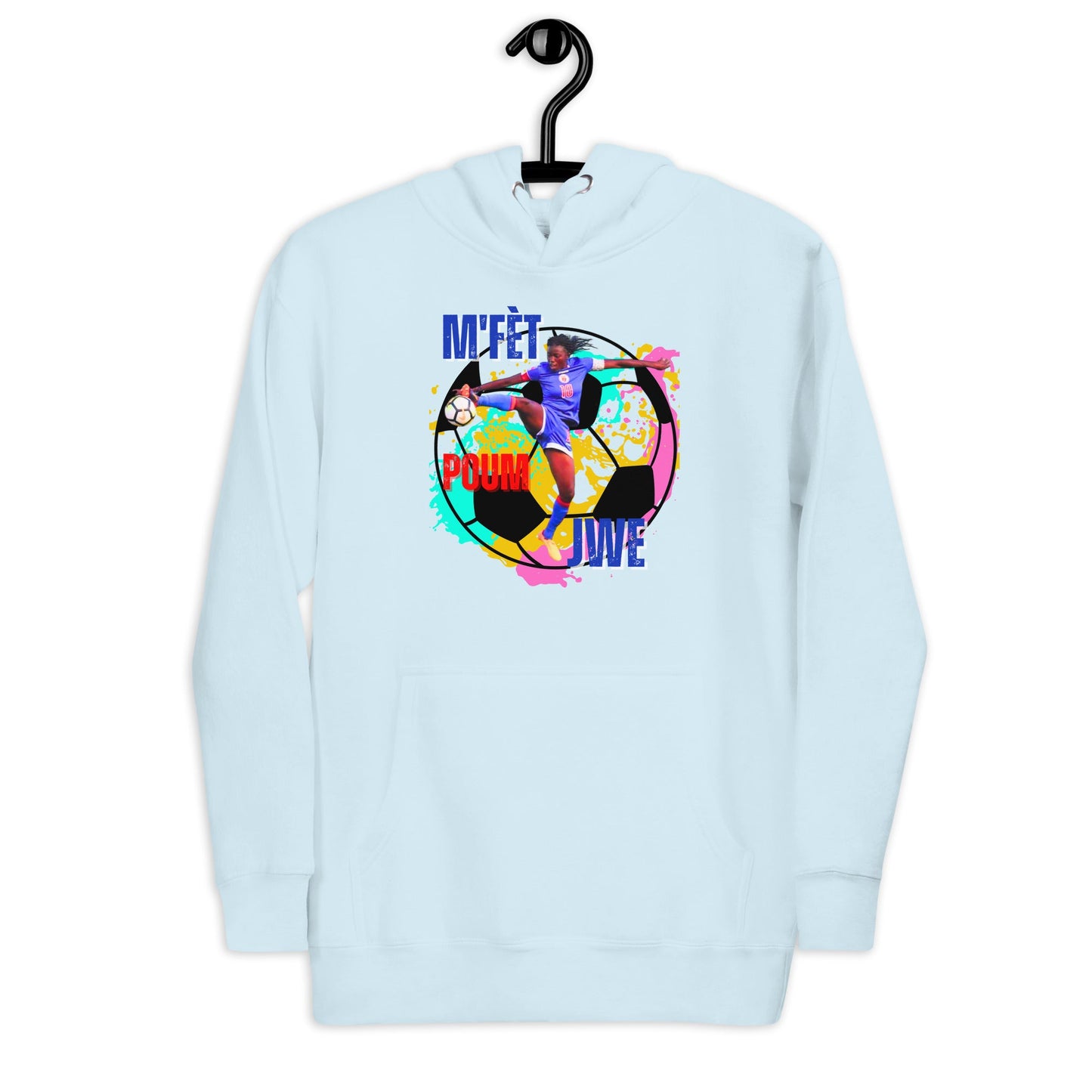 Hoodie-Nerilia Football Haiti - DJENEZIS ARTWEAR