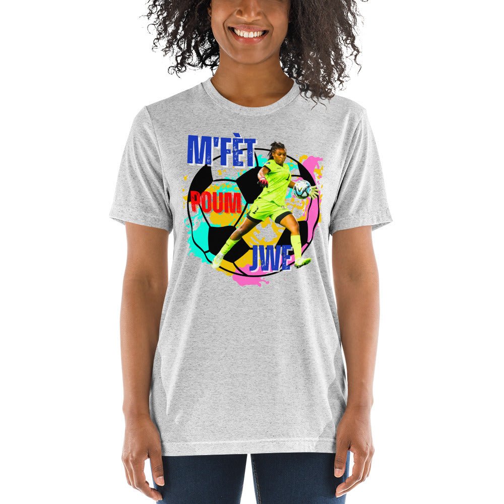 Kerly Théus- Football Haiti tees - DJENEZIS ARTWEAR