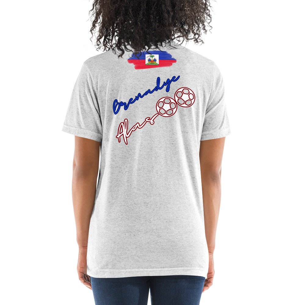 Kerly Théus- Football Haiti tees - DJENEZIS ARTWEAR