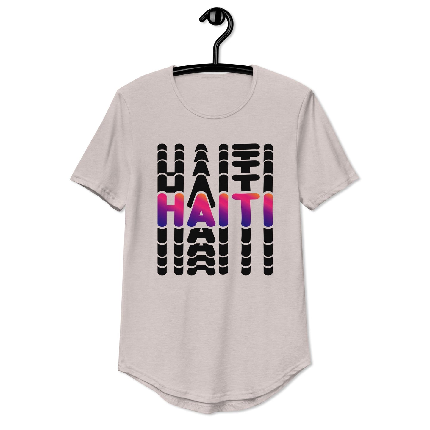 Men's Curved Hem T-Shirt - DJENEZIS ARTWEAR