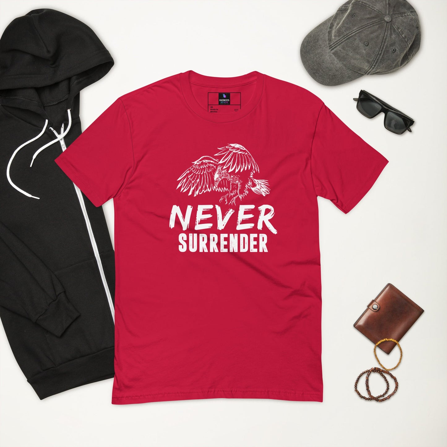 Never surrender tees - DJENEZIS ARTWEAR