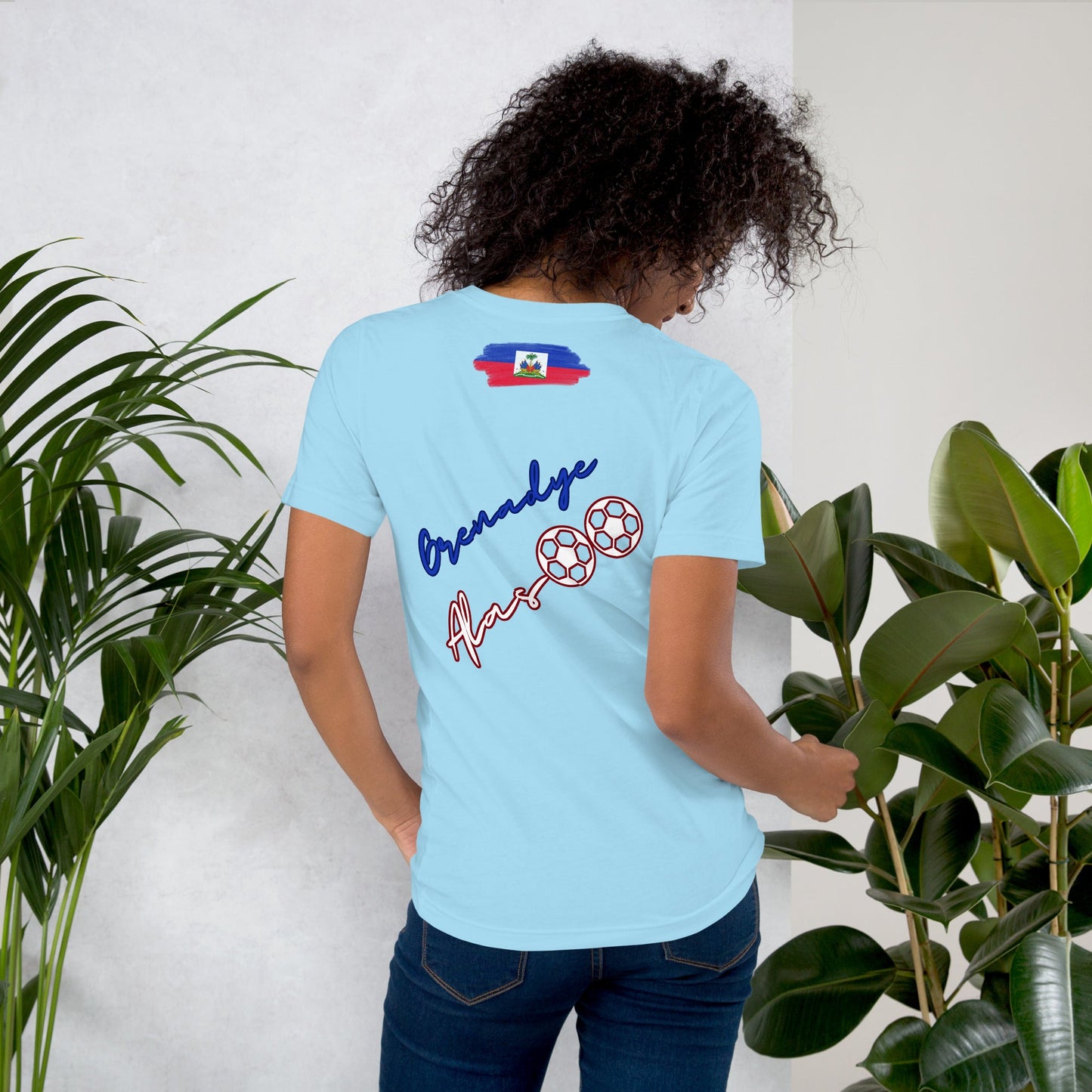 Tees-Melchie-Football Haiti - DJENEZIS ARTWEAR