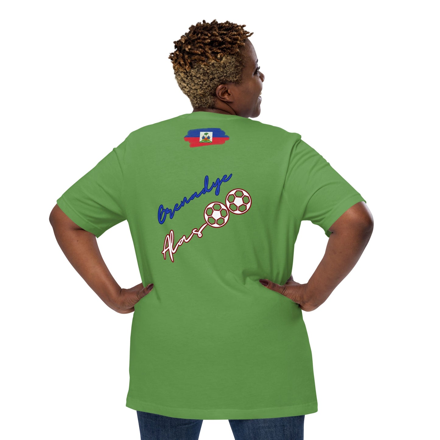 Tees-Melchie-Football Haiti - DJENEZIS ARTWEAR