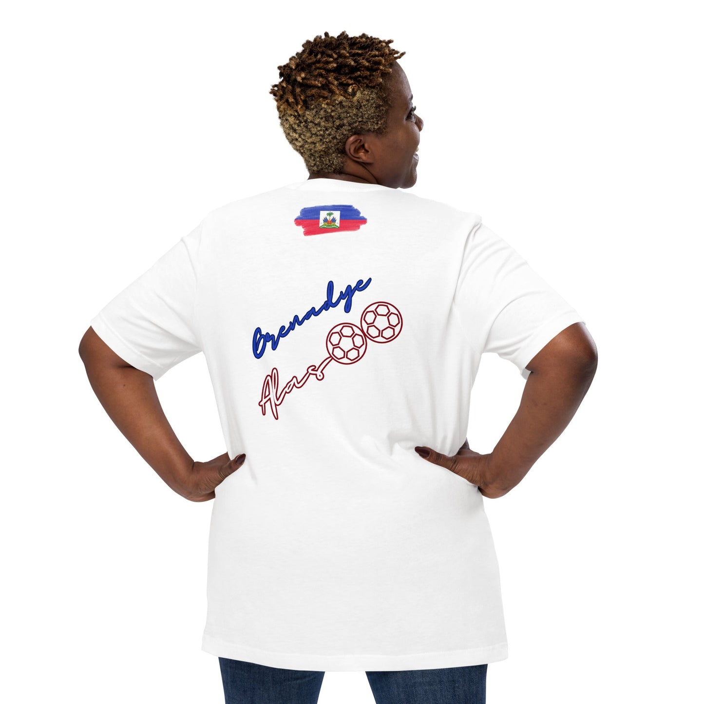 Tees-Melchie-Football Haiti - DJENEZIS ARTWEAR