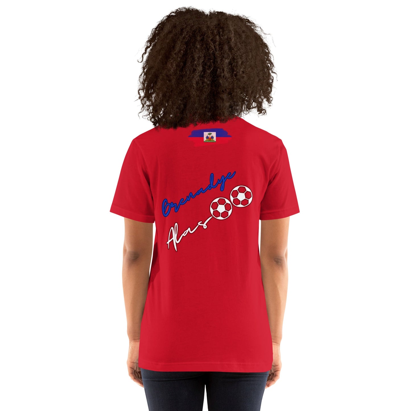 Tees-Melchie-Football Haiti - DJENEZIS ARTWEAR