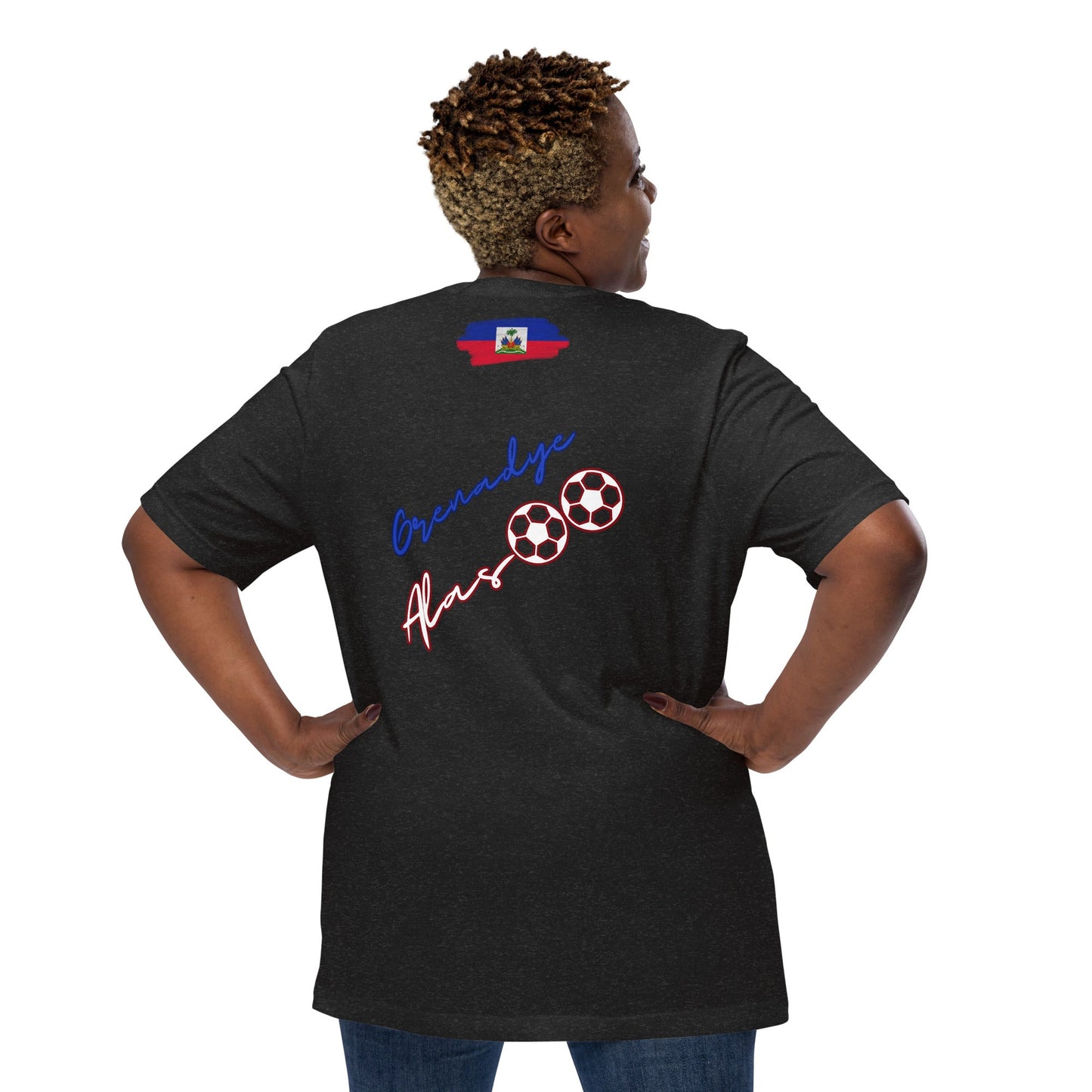 Tees-Melchie-Football Haiti - DJENEZIS ARTWEAR