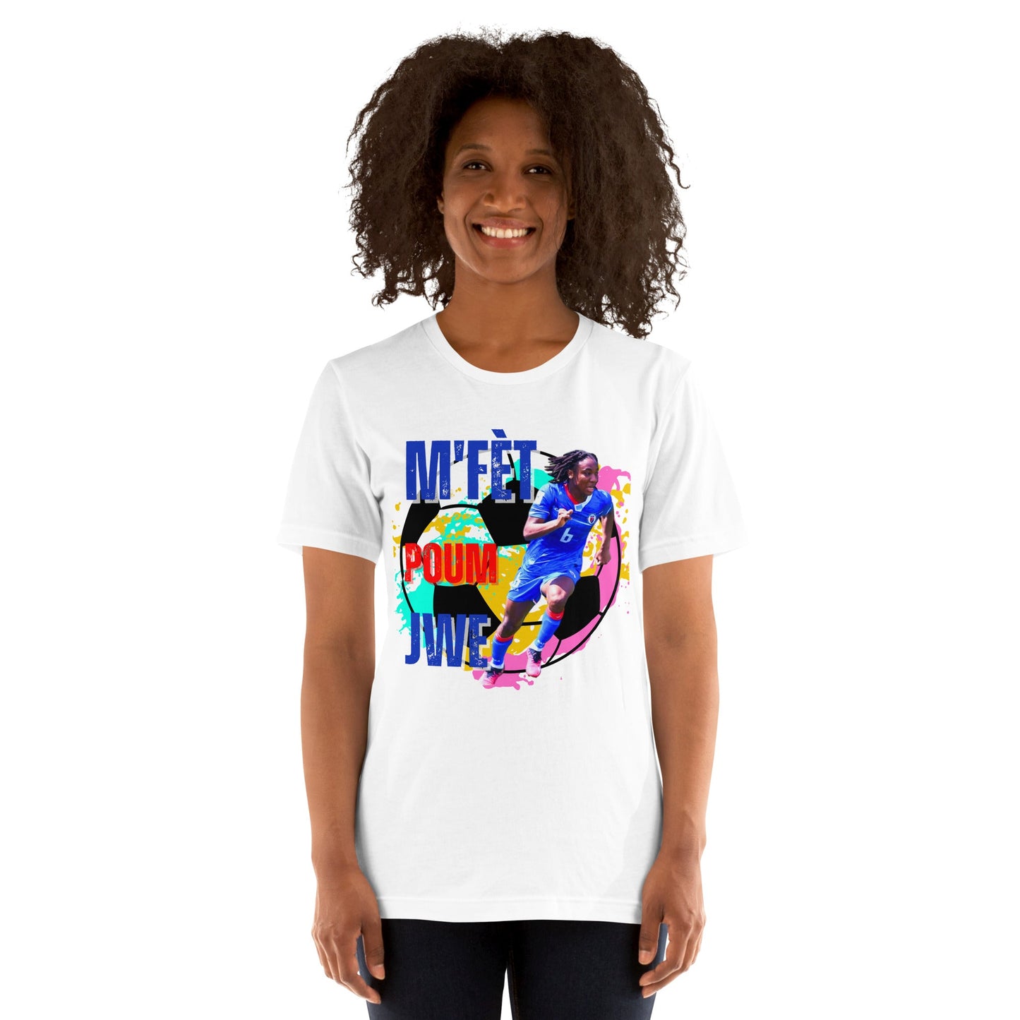 Tees-Melchie-Football Haiti - DJENEZIS ARTWEAR