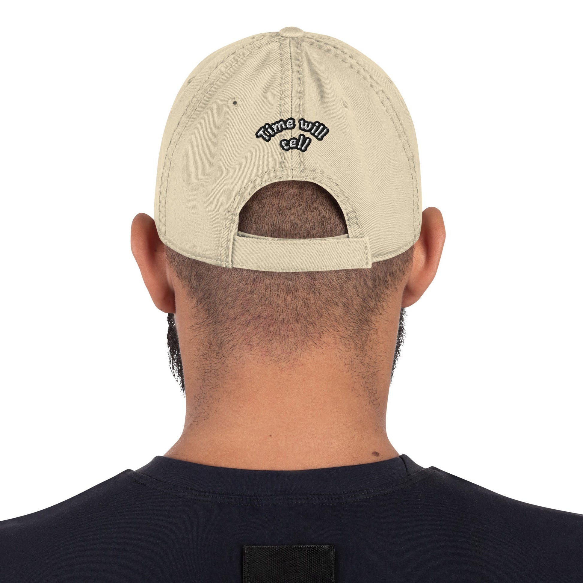 4 Reel or 4 Sho - Distressed Dad Hat - DJENEZIS ARTWEAR
