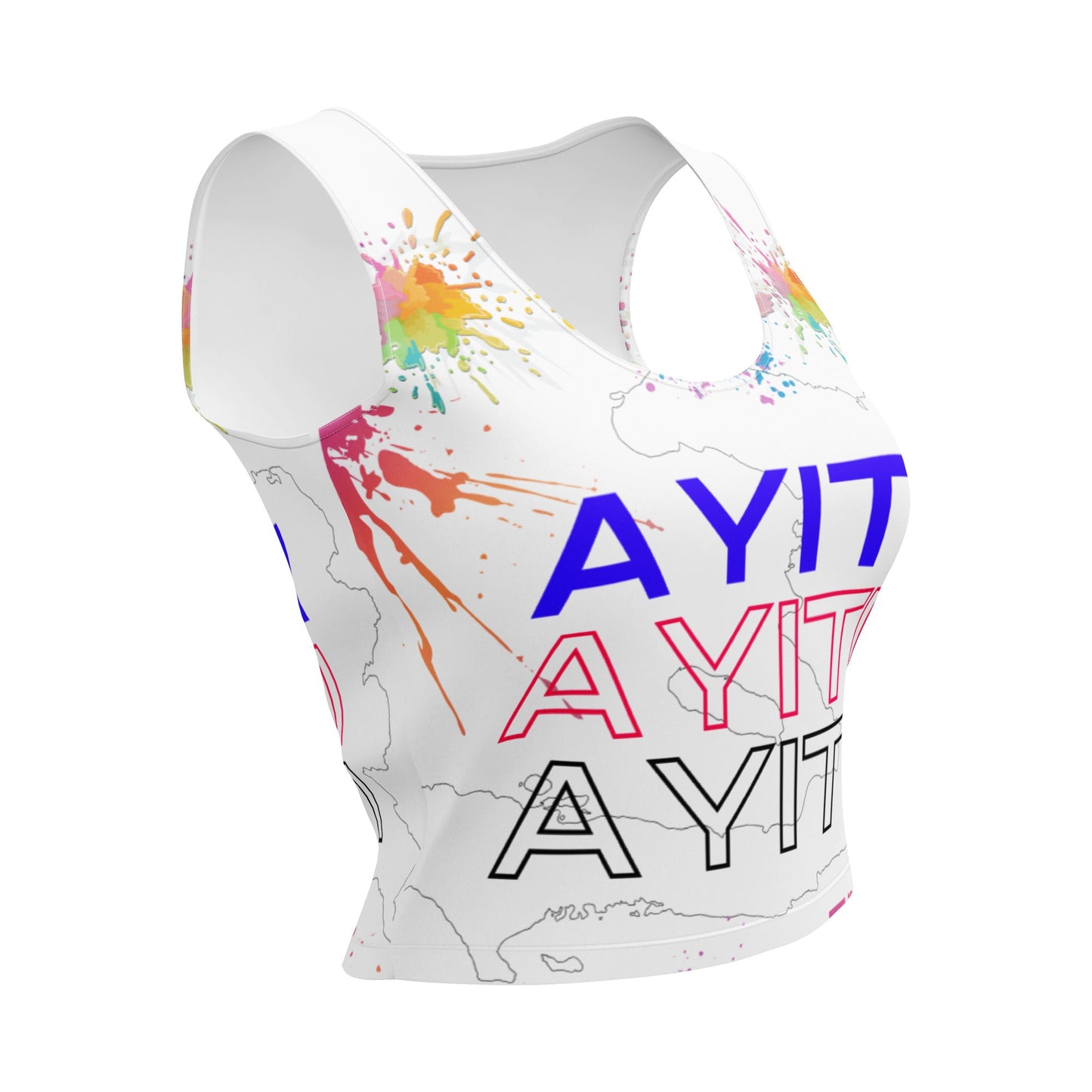 Ayiti - Crop Top - DJENEZIS ARTWEAR