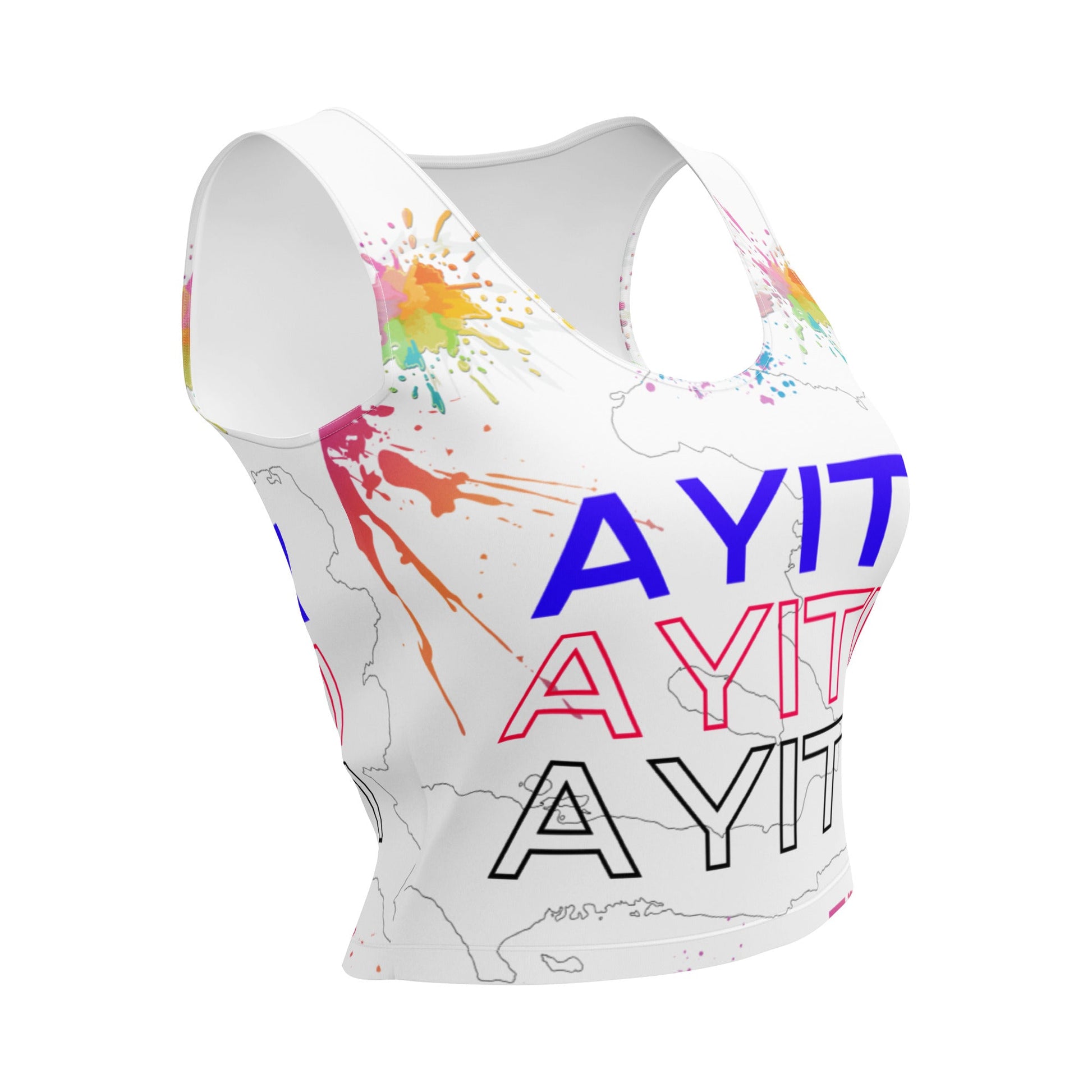 Ayiti - Crop Top - DJENEZIS ARTWEAR