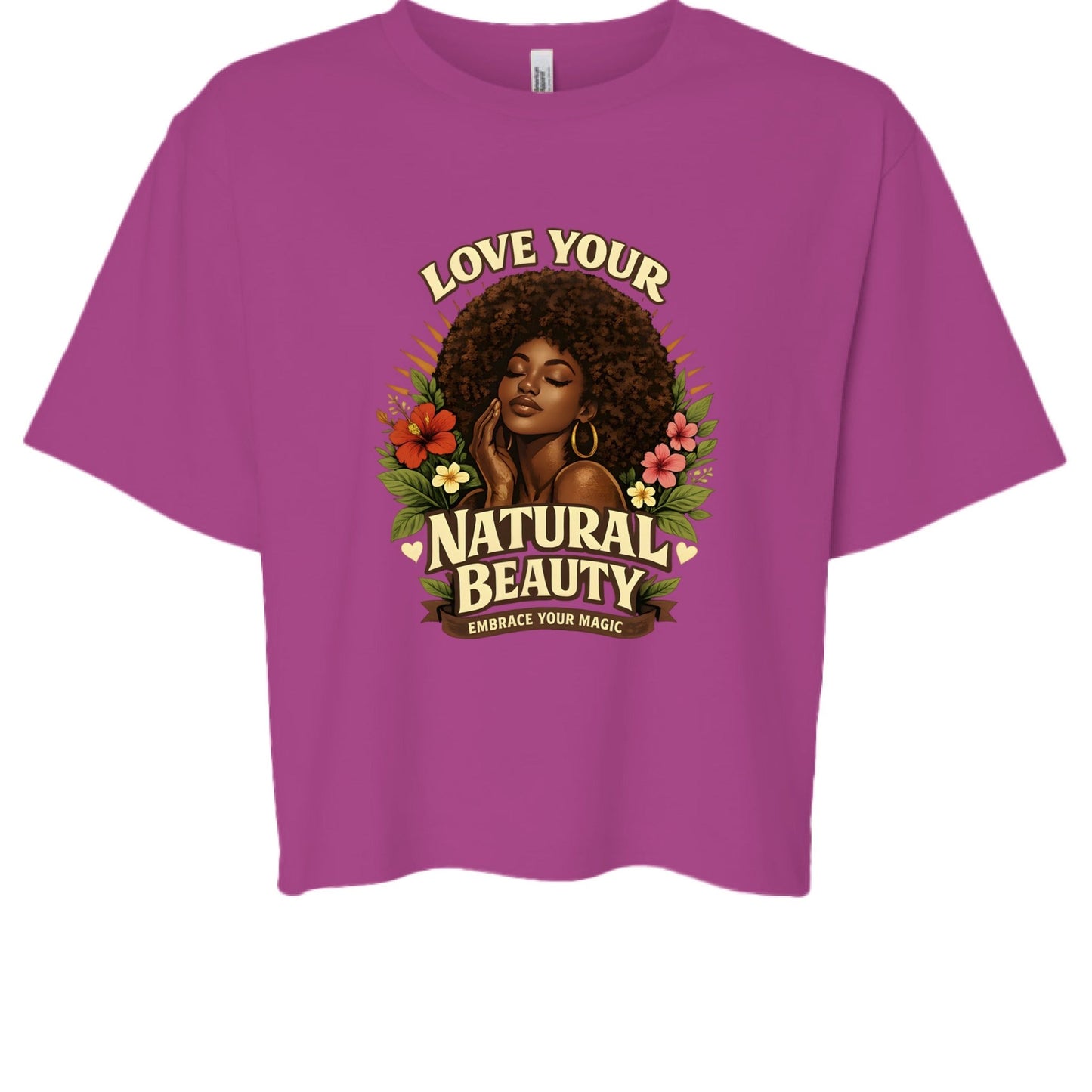 Black Beauty Crop Top - DJENEZIS ARTWEAR