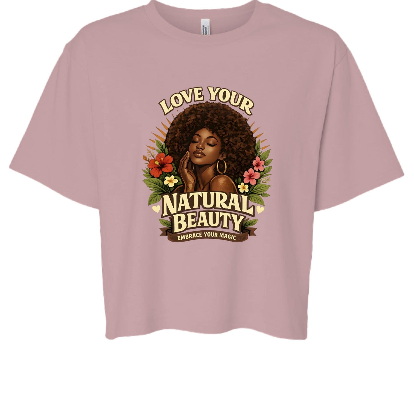 Black Beauty Crop Top - DJENEZIS ARTWEAR