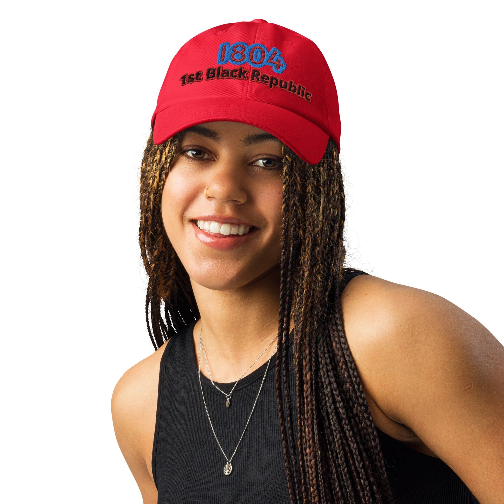 Haiti 1804 - Under Armour® dad hat - DJENEZIS ARTWEAR