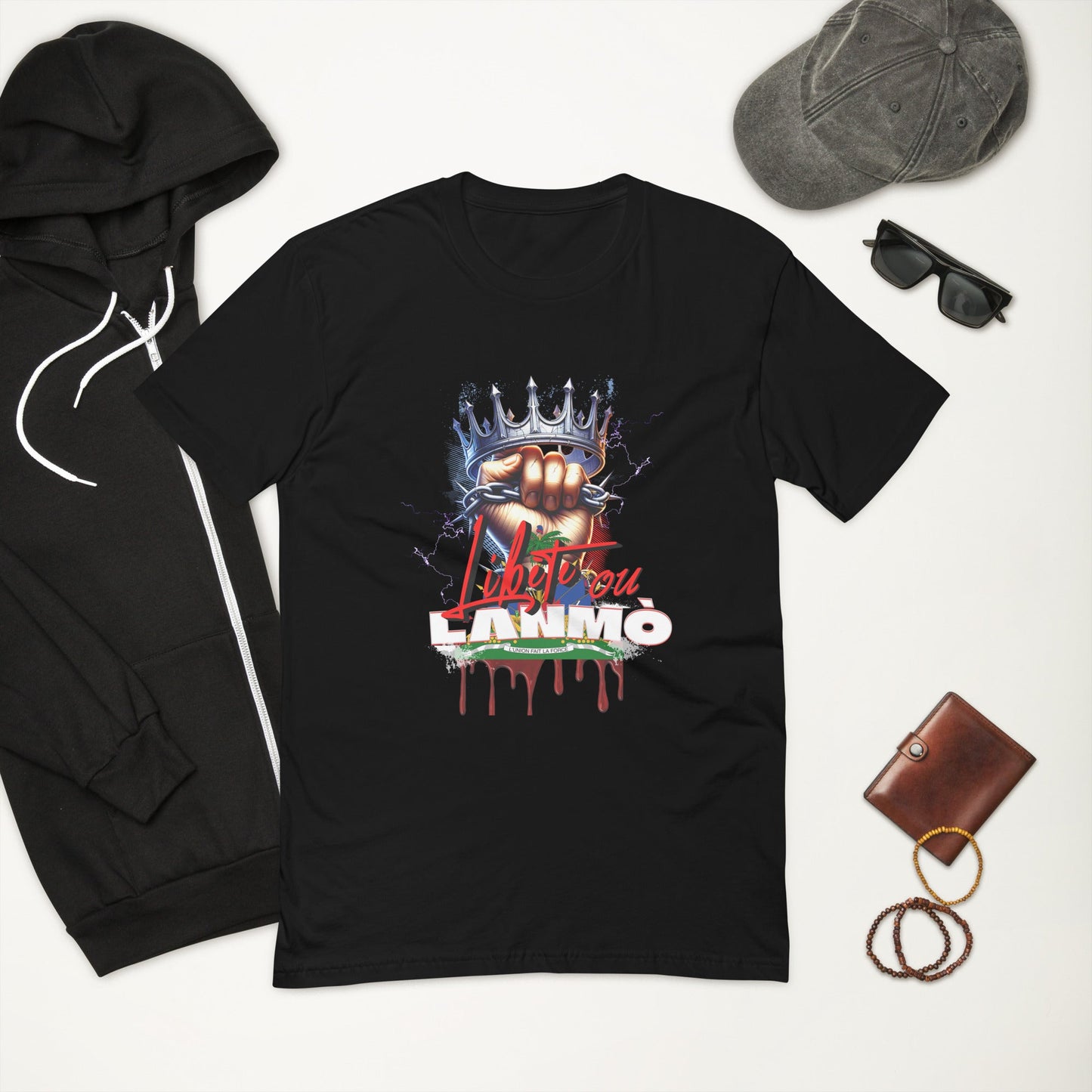 Libète ou Lanmò T-shirt - DJENEZIS ARTWEAR